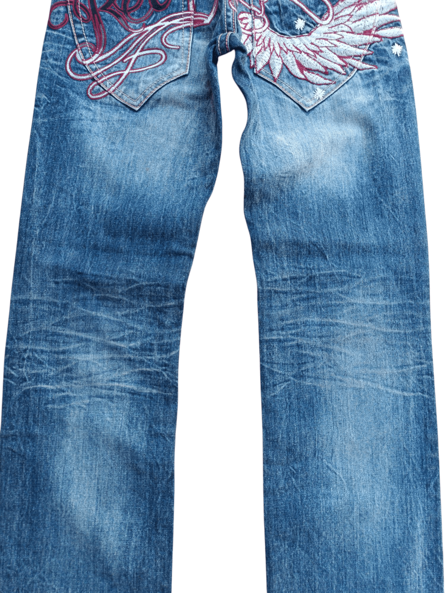 Japanese Brand Japan RedPepper Distressed Seditionaries Rare Design Denim Size US 30 / EU 46 - 12 Thumbnail