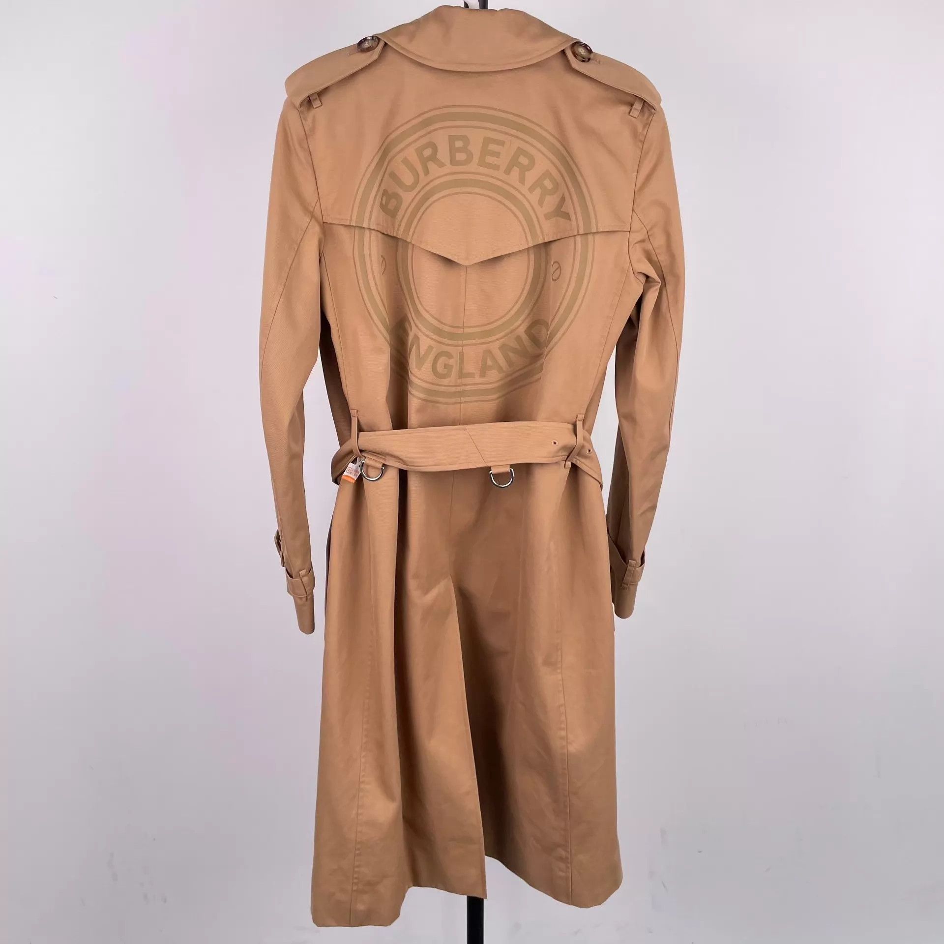 Burberry Burberry Trench Coat 34 Khaki 260328CYX9KA1 Size XS / US 0-2 / IT 36-38 - 2 Thumbnail