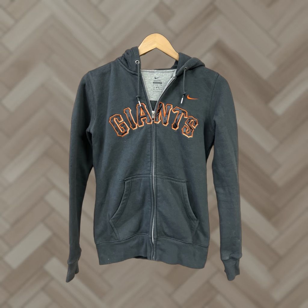 Nike Nike Womens Black Full Zip Hoodie San Francisco Giants Size M Long Sleeve Size M / US 6-8 / IT 42-44 - 1 Thumbnail
