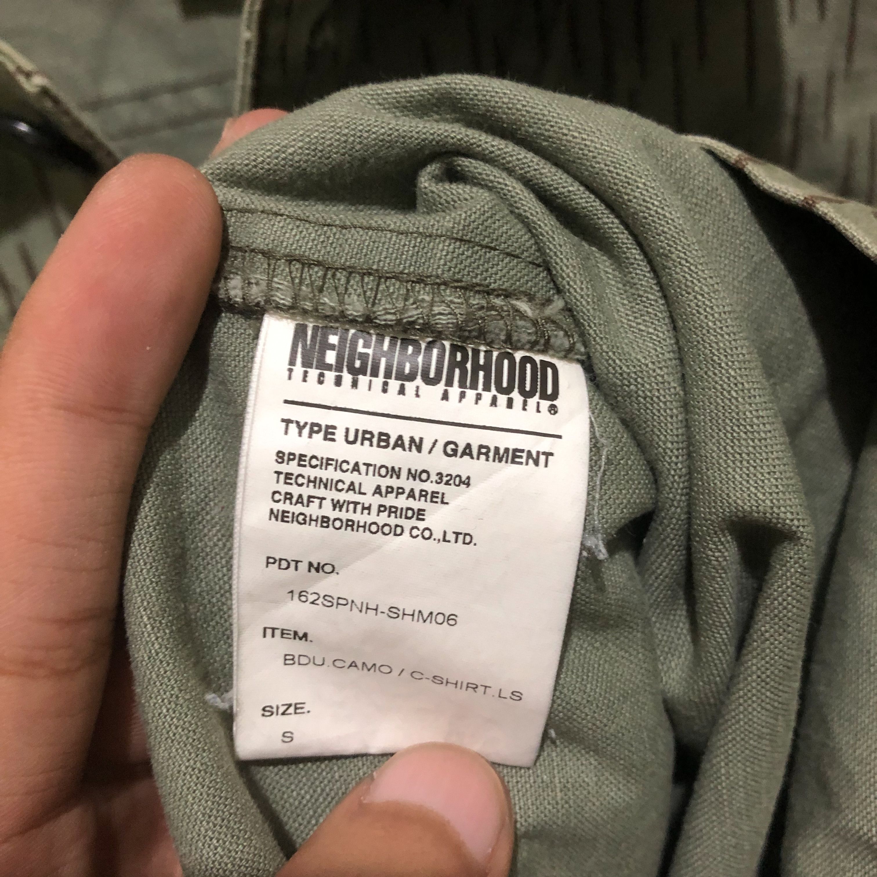 Neighborhood Neighborhood BDU Camo Jacket Military Streetwear Grail Size US L / EU 52-54 / 3 - 9 Thumbnail