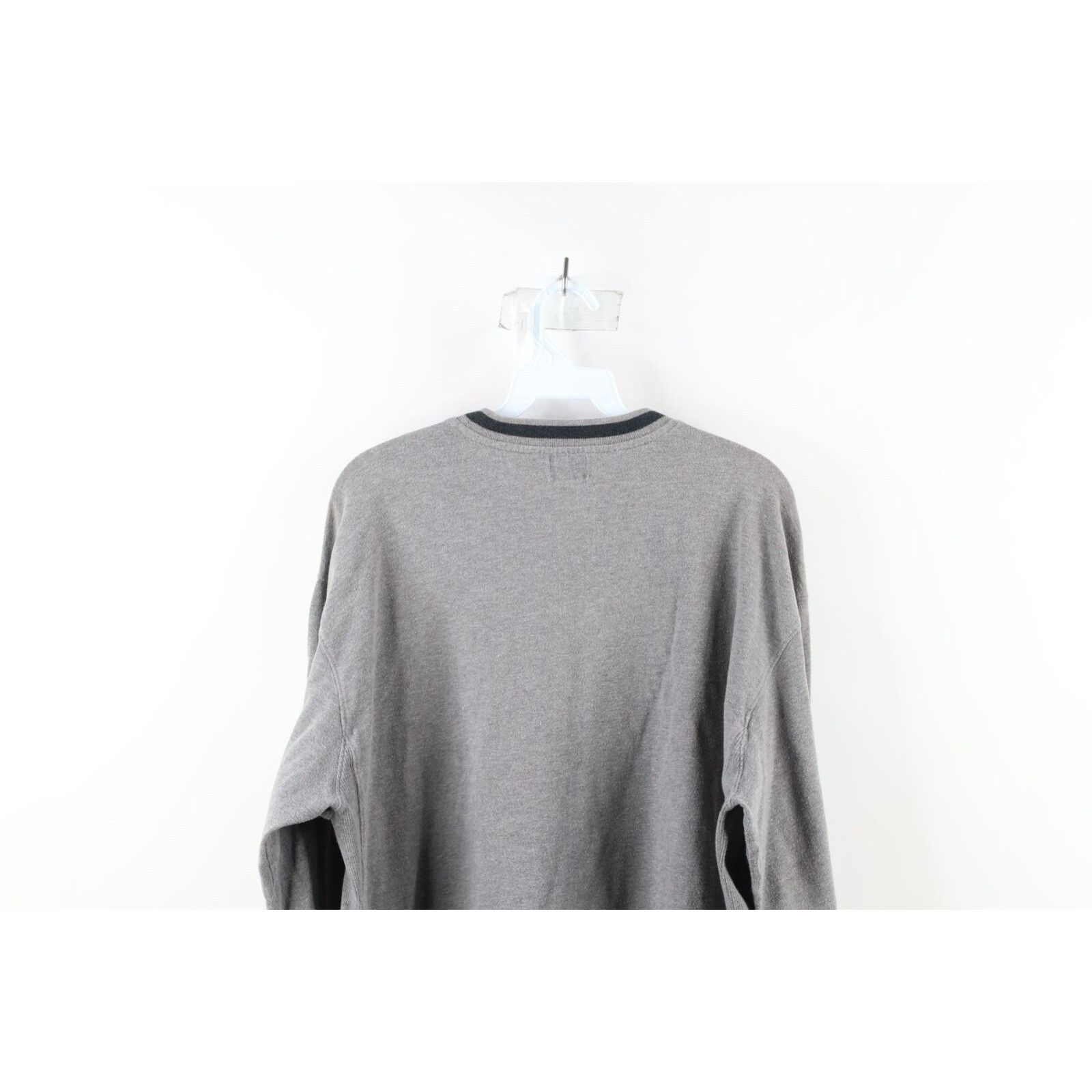 Calvin Klein × Vintage Vintage 90s Calvin Klein Ribbed Knit Long Sleeve T-Shirt Size US M / EU 48-50 / 2 - 7 Thumbnail