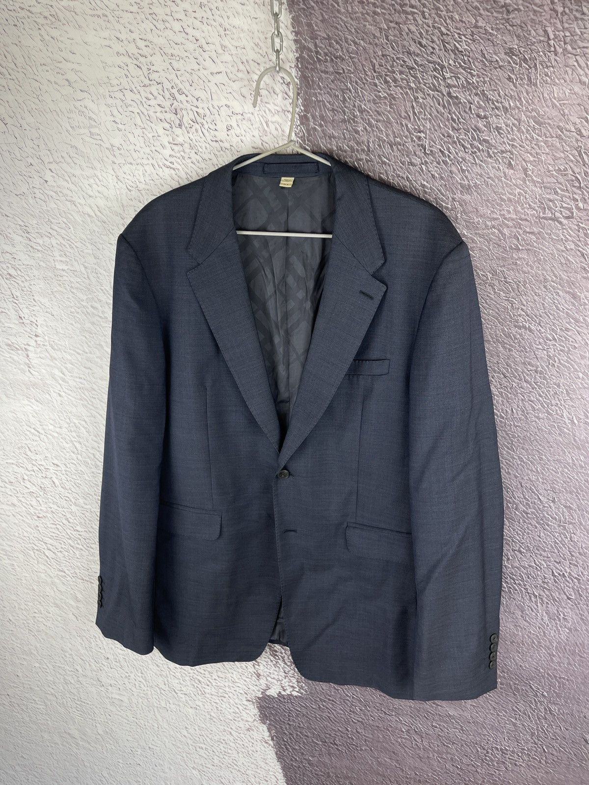 Burberry Burberry London Millbank Travel 2 button blazer check wool Size 42R - 2 Thumbnail