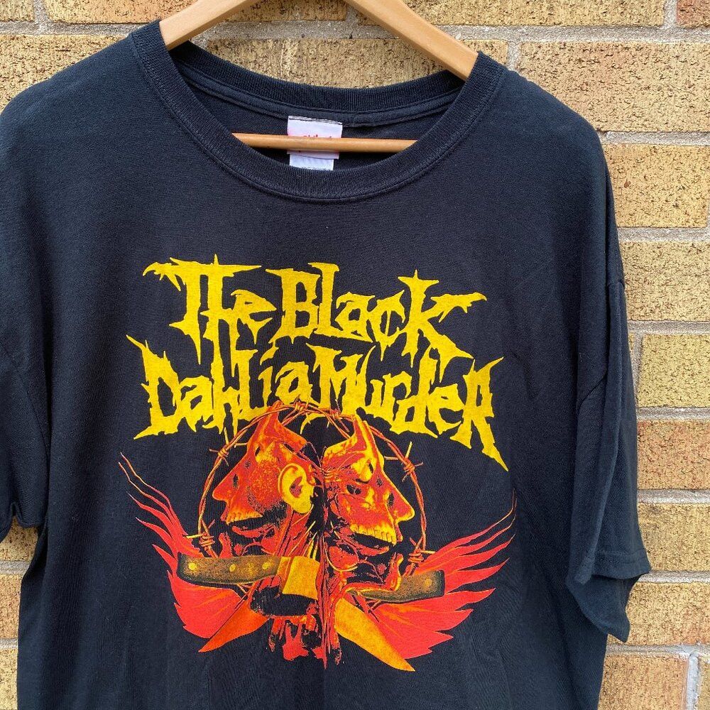 image of Vintage The Black Dahlia Murder Band T Shirt XL Black, Men's