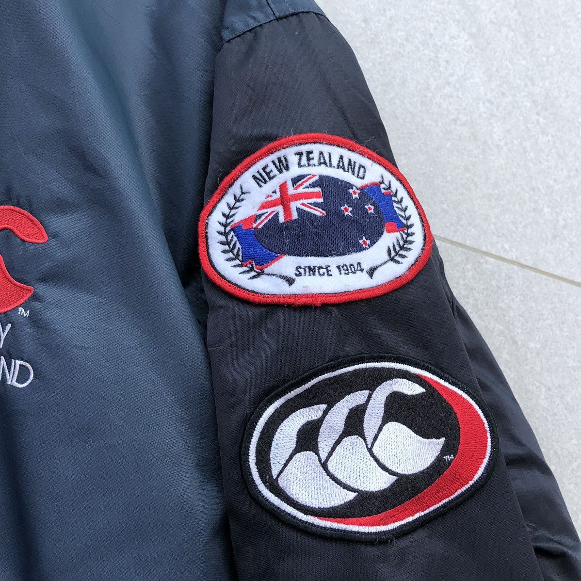 Canterbury of New Zealand VTG Canterburry New Zealand Embroidery Logo Varsity Jacket Size US L / EU 52-54 / 3 - 7 Thumbnail