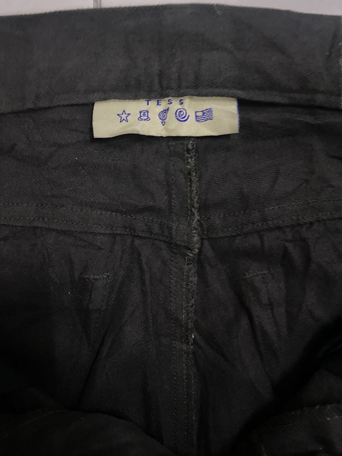 Japanese Brand VTG TESS HIRO Japan Distressed Scratch Denim Pants Size US 30 / EU 46 - 7 Thumbnail