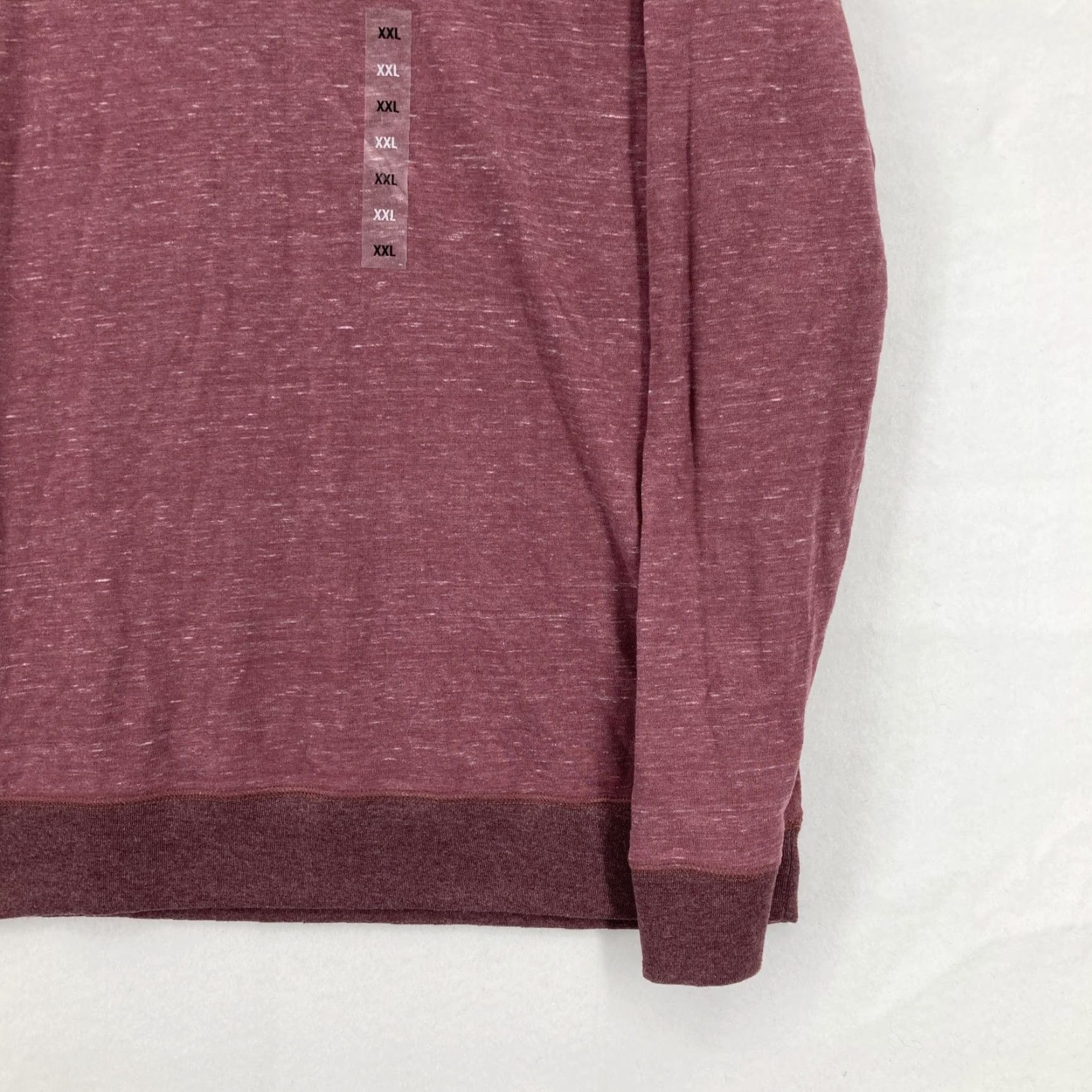 Doublet Sonoma Mens Sweater Pullover 2XL Red Burnt Cherry Supersoft Double Knit Crew Neck Casual Knitwear Size US XXL / EU 58 / 5 - 3 Thumbnail