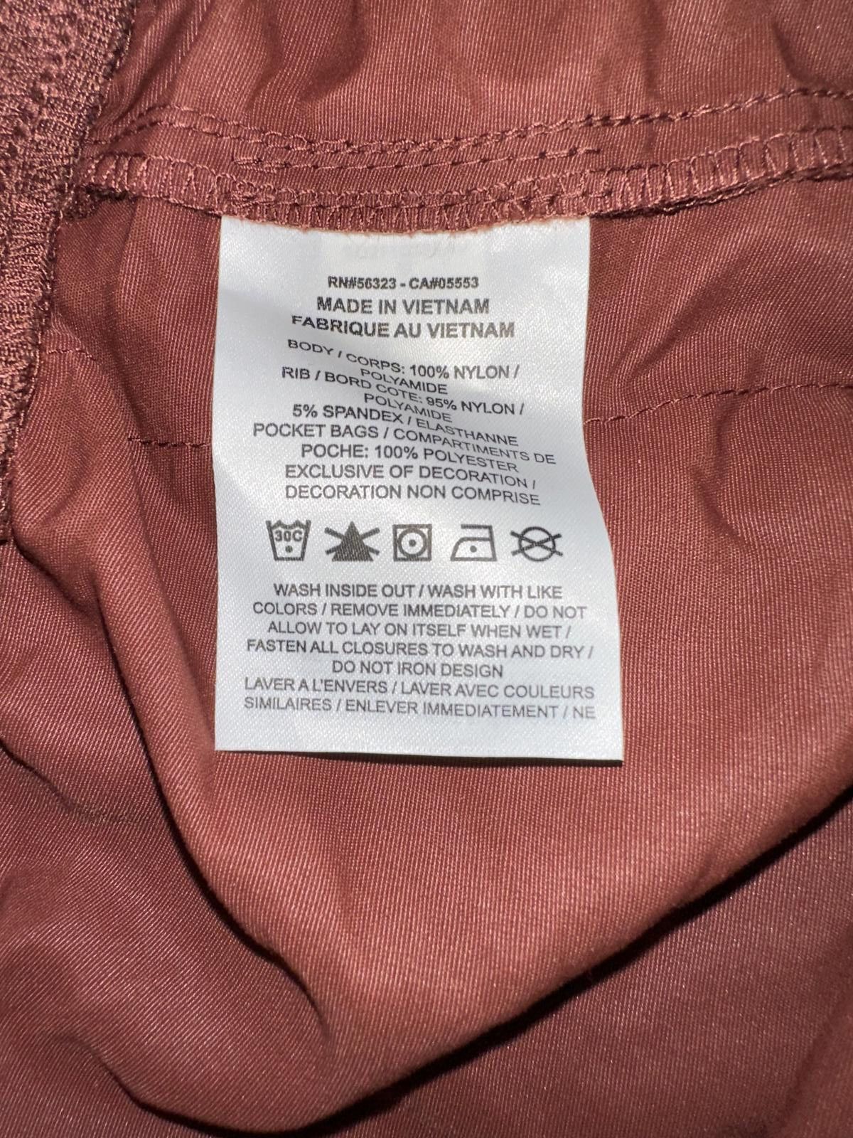Nike Nike Women's Sportswear Nylon Brown Shorts Size 32" / US 10 / IT 46 - 8 Thumbnail