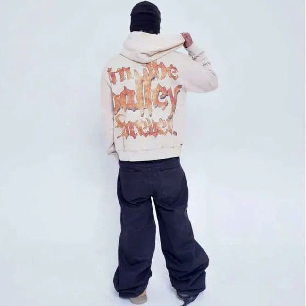 Other WICKED VALLEY “Forever Wicked” Hoodie – L – Cream Size US L / EU 52-54 / 3 - 9 Thumbnail