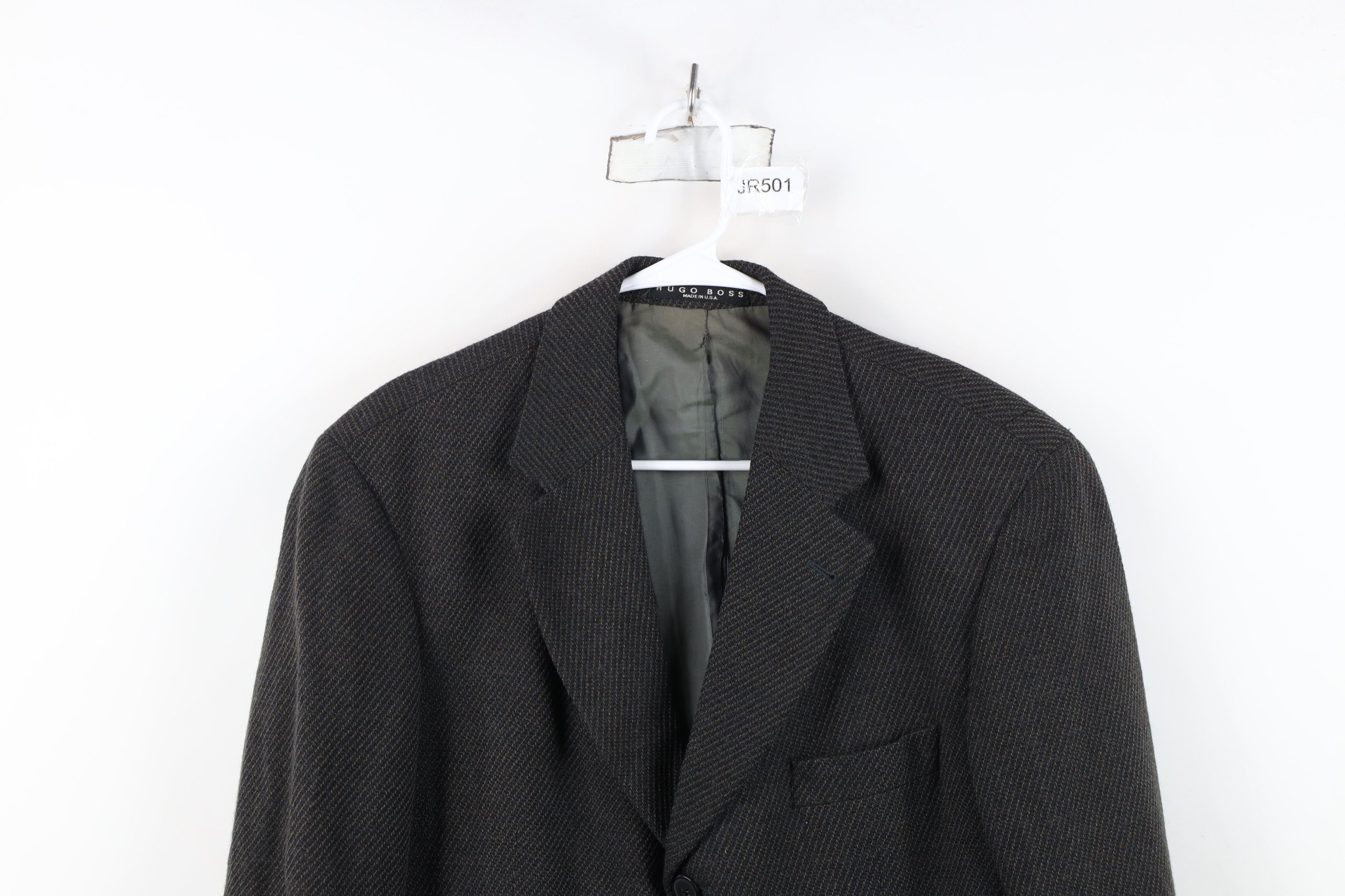 Hugo Boss Vintage 90s Hugo Boss Ribbed Blazer Suit Coat Jacket USA Size US XL / EU 56 / 4 - 2 Thumbnail