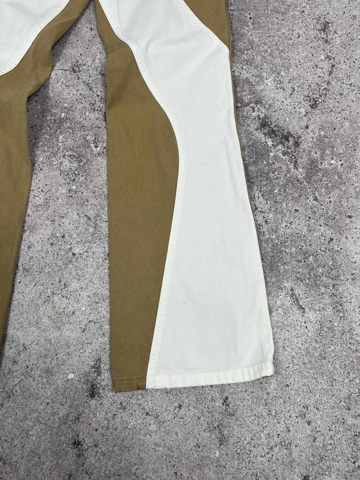 Just Cavalli Just Cavalli Geometrical Patchwork Jeans Pants Size 32" / US 10 / IT 46 - 8 Thumbnail