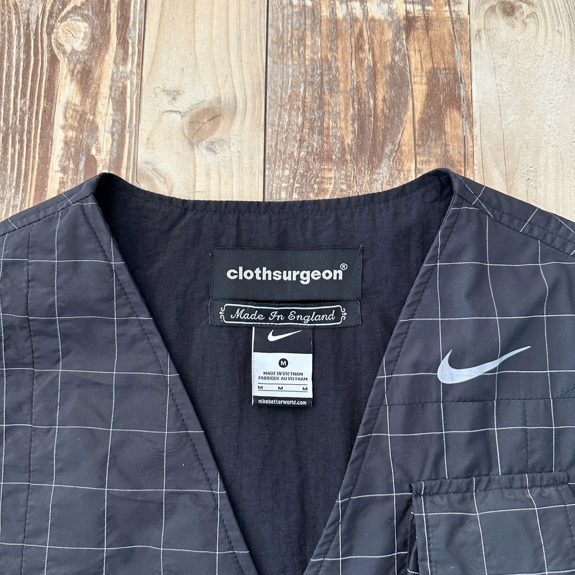 Nike Nike X Clothsurgeon 3M Reflective Multi-Pocket Tech Vest M Size US M / EU 48-50 / 2 - 4 Thumbnail