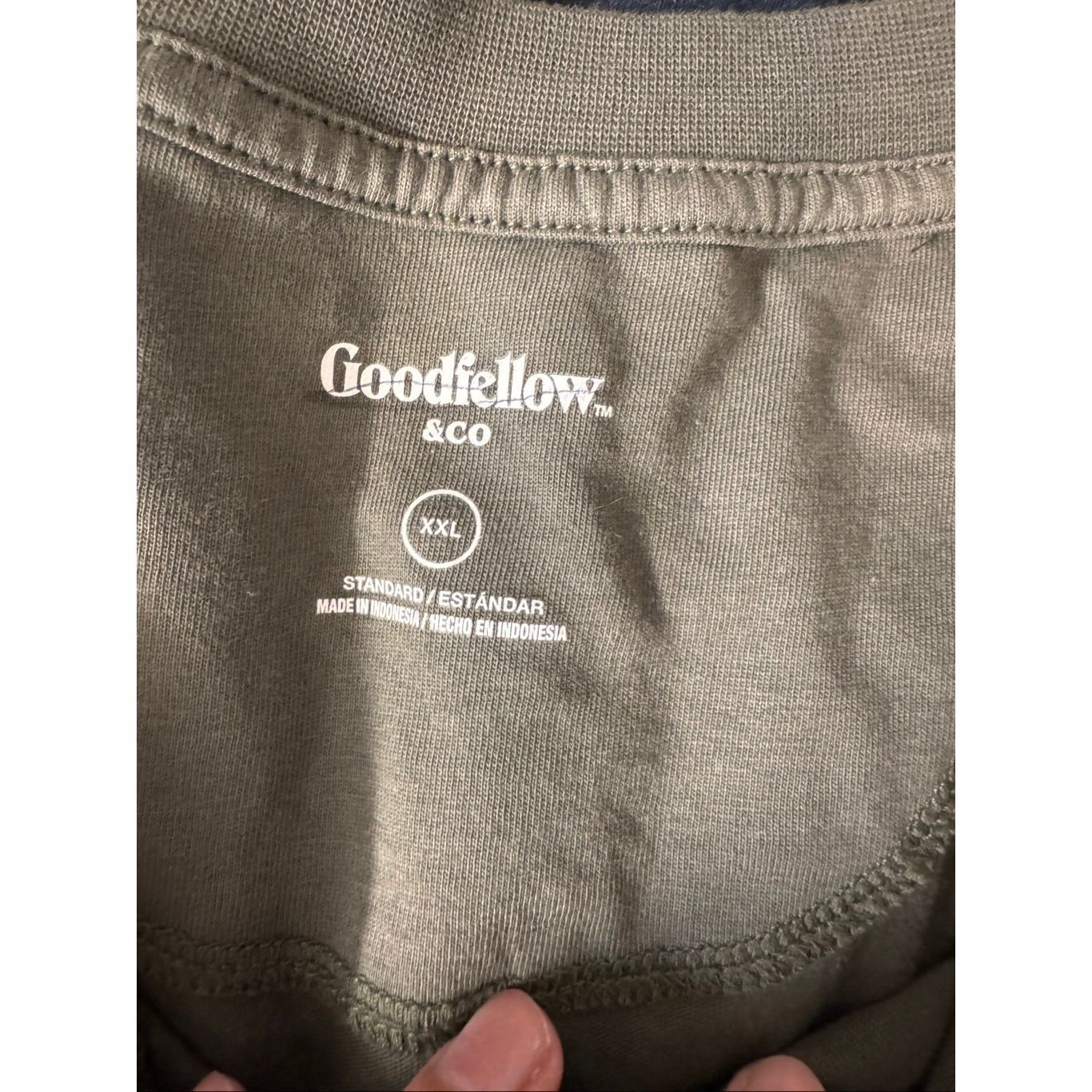 Other Goodfellow & Co Long Sleeve Henley Shirt – XXL – Olive Green Size US XXL / EU 58 / 5 - 6 Thumbnail