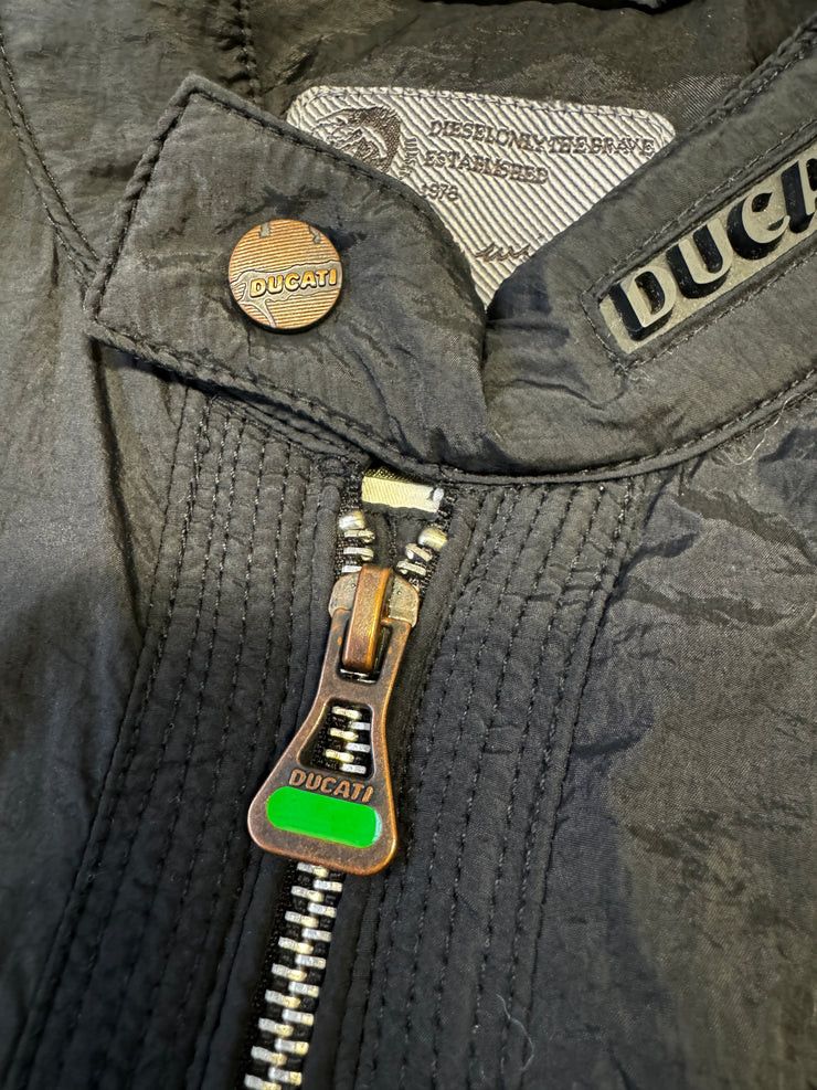 Diesel Diesel x Ducati Light Bomber Black Jacket | Grailed