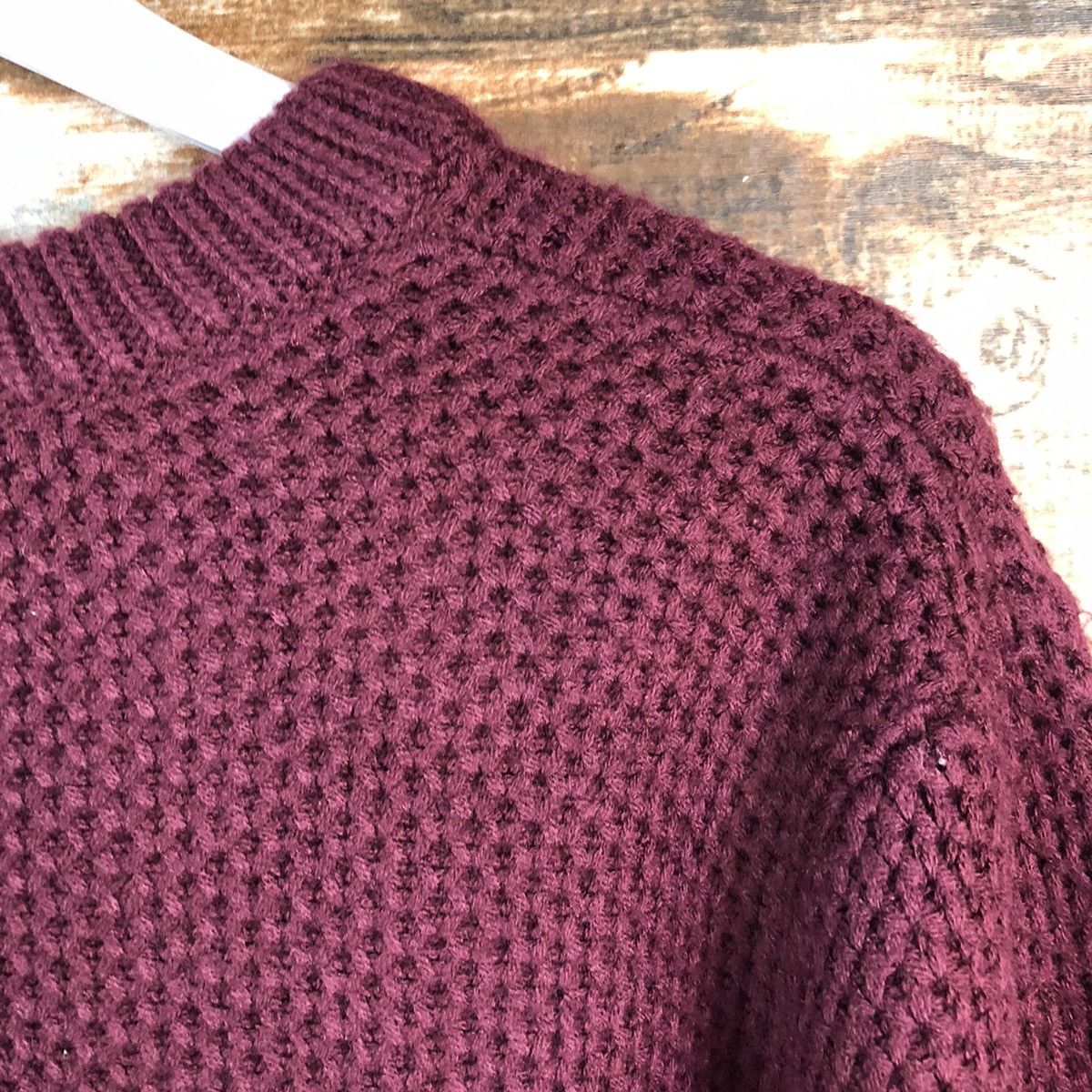 GU × Homespun Knitwear GU Maroon Knitwear #A2225 Size M / US 6-8 / IT 42-44 - 17 Thumbnail