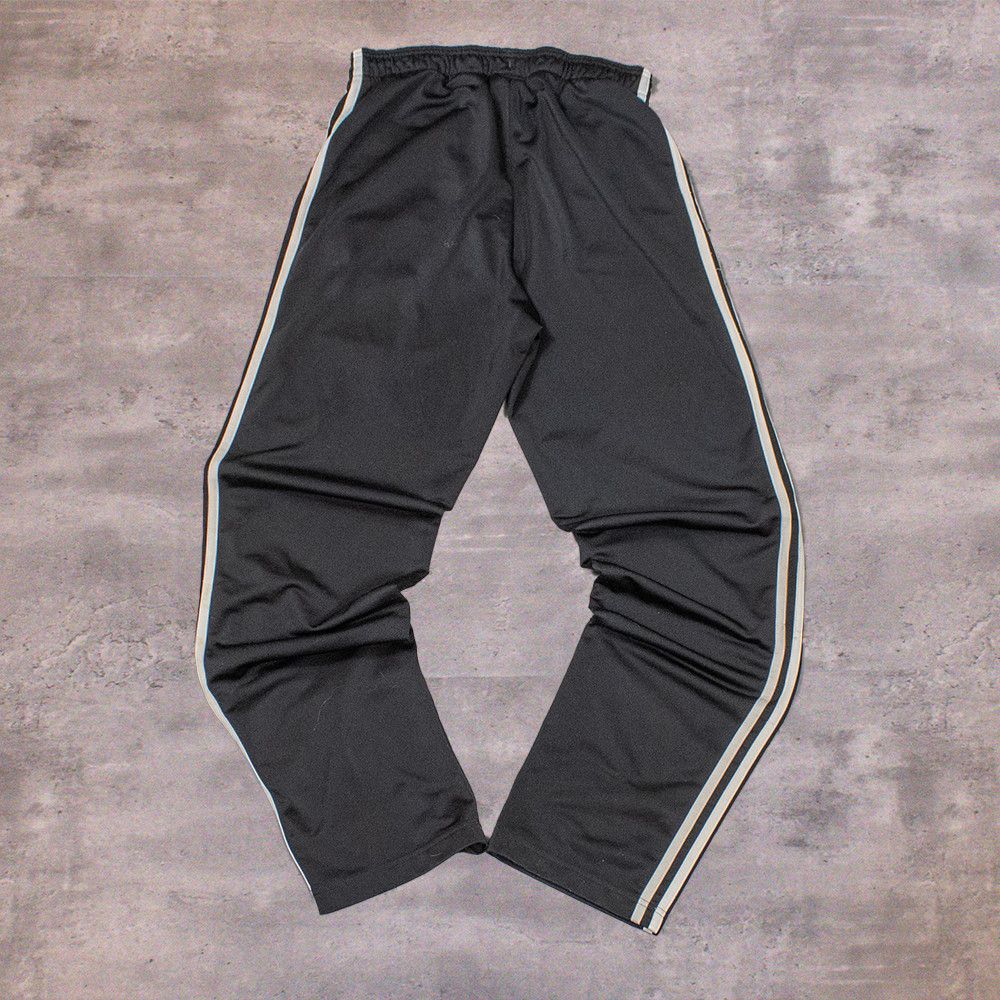 Adidas Adidas Black Track Sweat Straight Legged Relax Fit Pant's Size US 30 / EU 46 - 2 Thumbnail