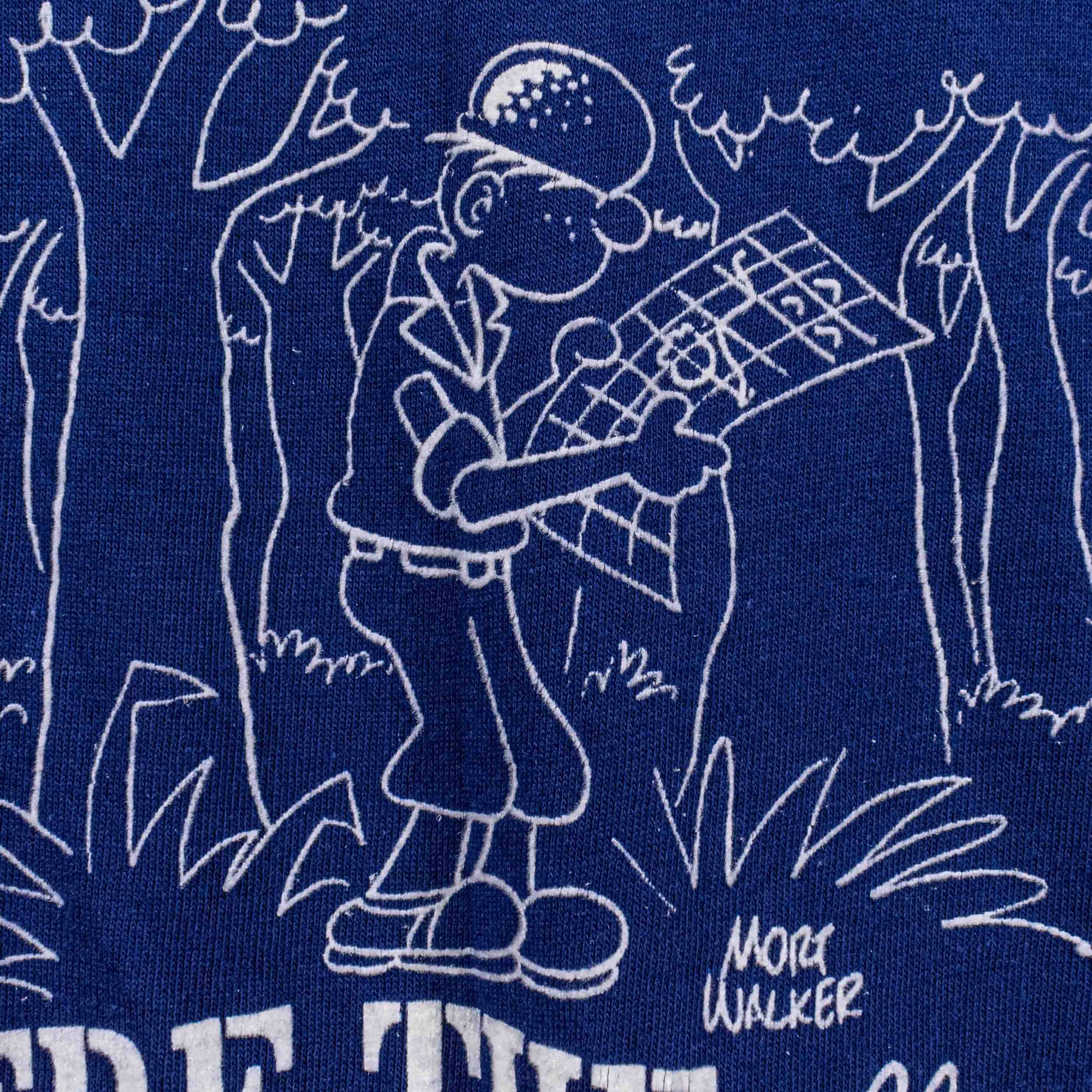 Vintage Beetle Bailey Where The **** T-Shirt Ft. Lee VTG 80s Size US L / EU 52-54 / 3 - 4 Thumbnail