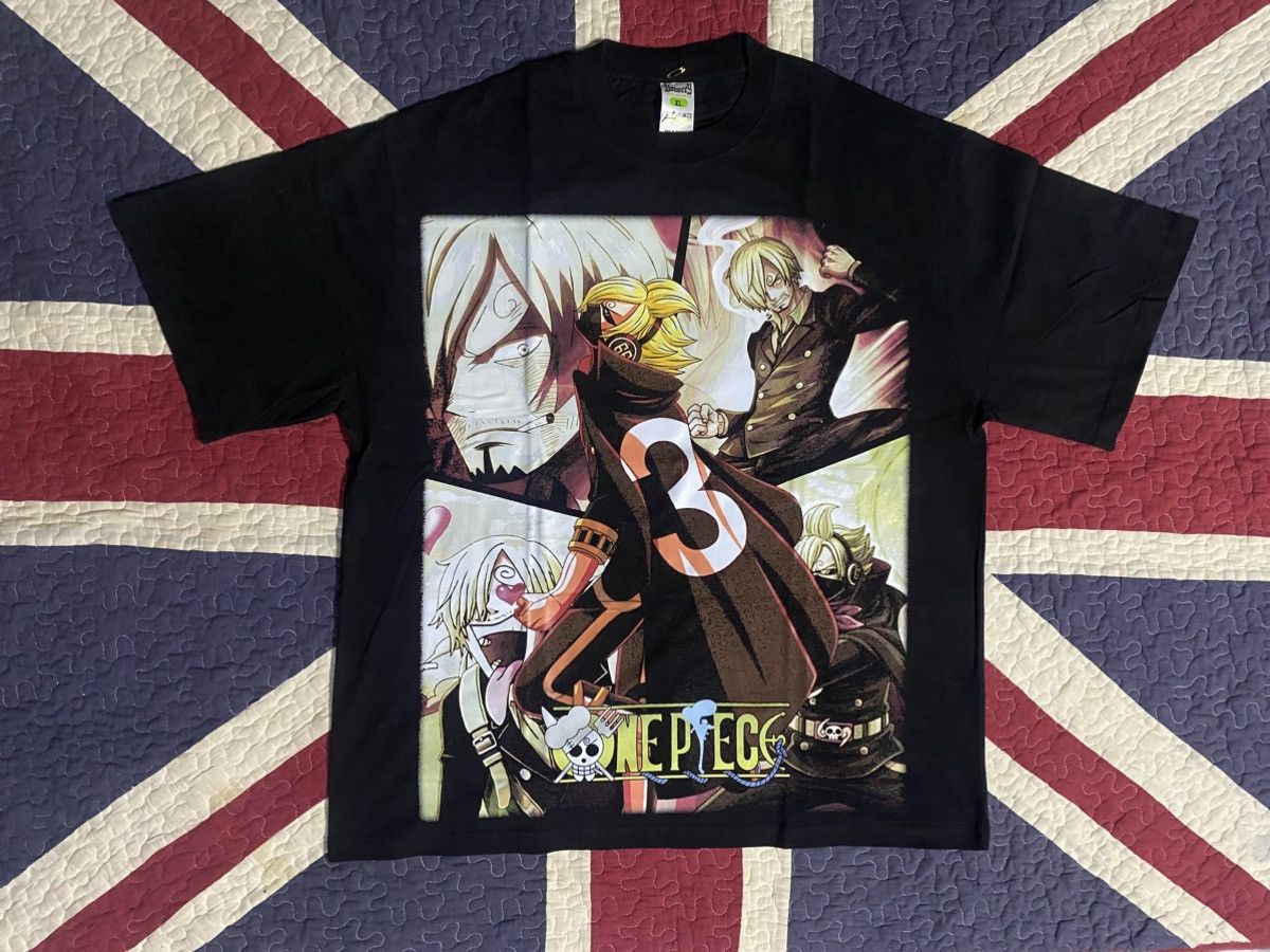 One Piece one piece x anime x vinsmoke sanji x germa66 x stealth black Size US XL / EU 56 / 4 - 1 Thumbnail