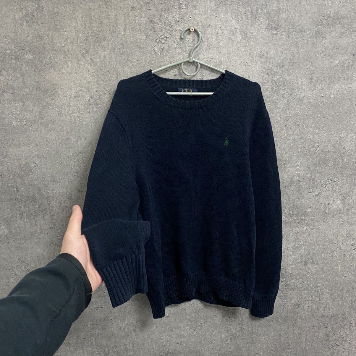 Polo Ralph Lauren Vintage Polo Ralph Lauren Sweater Blue Knit Pullover Size US S / EU 44-46 / 1 - 2 Thumbnail