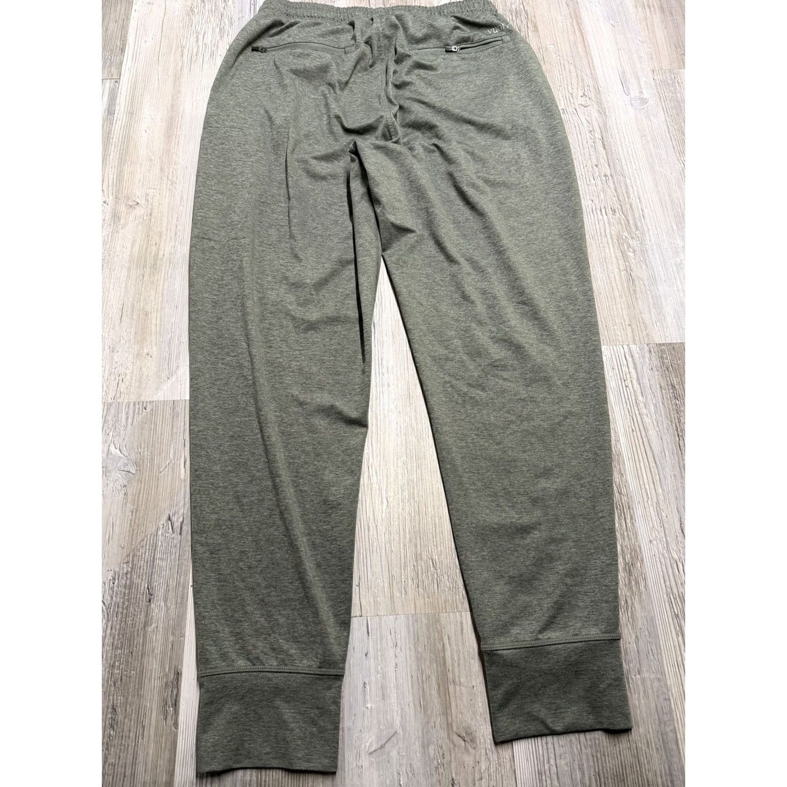 Vuori Vuori Sunday Performance Jogger Mens Medium Heather Gray Drawstring Pockets Knit Solid Athleisure Jogger Mens Size M Gray Size US 31 - 2 Thumbnail