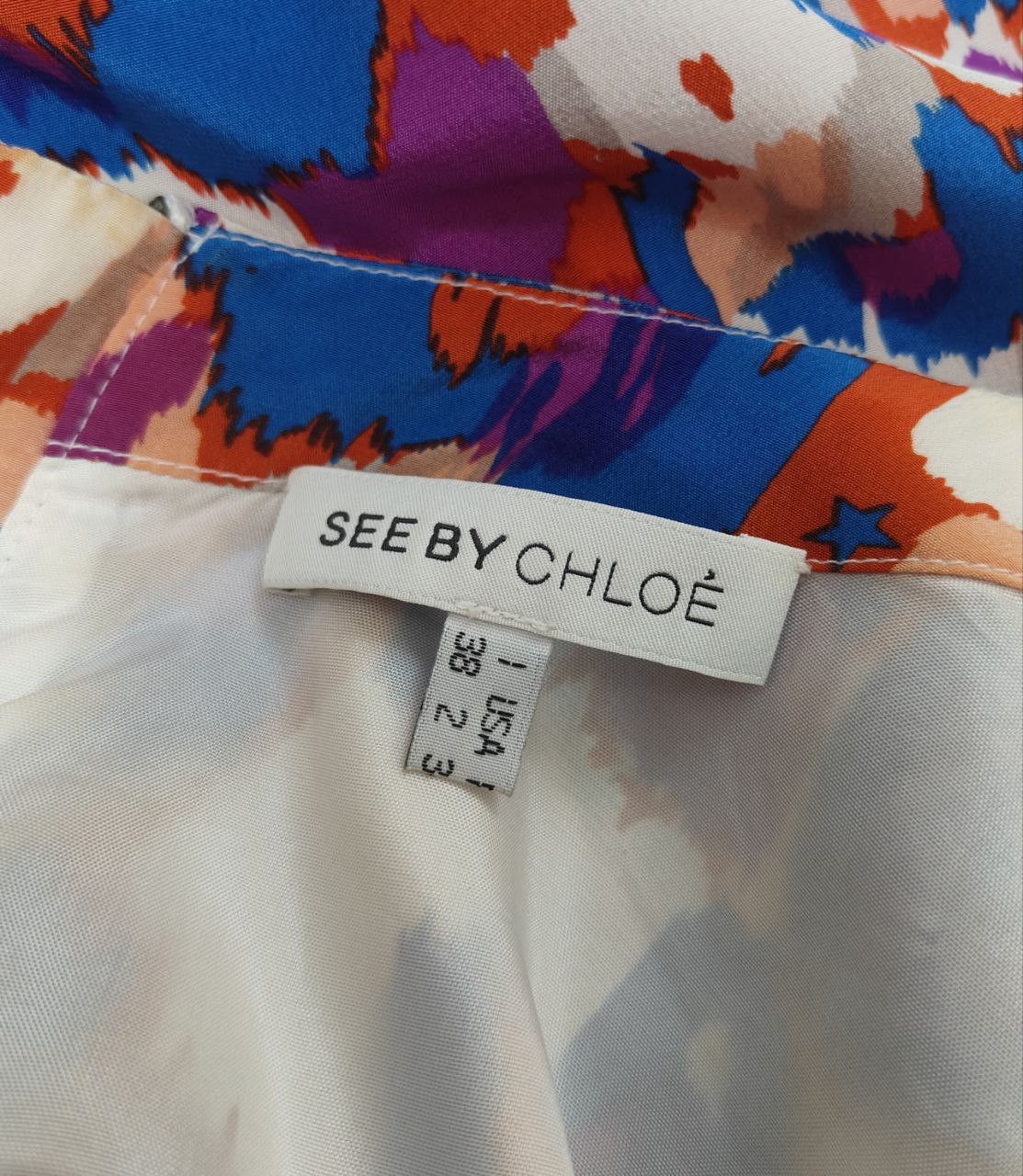 Chloe See by Chloe Silk Dress Size XS / US 0-2 / IT 36-38 - 6 Thumbnail