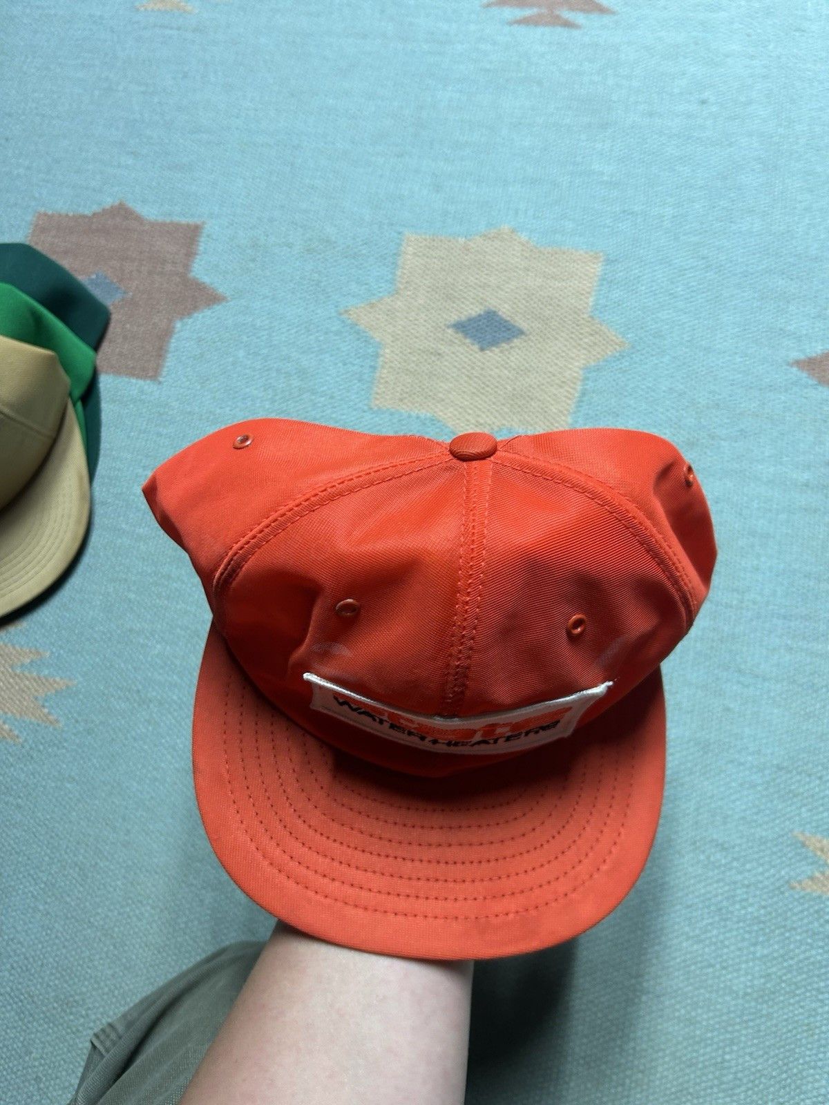 Vintage Vintage 70s hat trucker State Water Heaters patch Louisville Size ONE SIZE - 3 Thumbnail