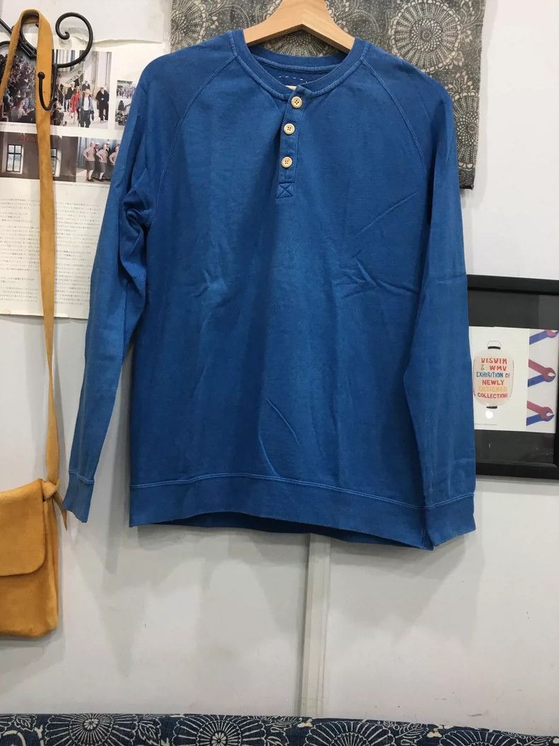 トップス visvim 12SS INDIGO RAGLAN 3/4 CREW トップス visvim 12SS INDIGO RAGLAN 3/4 CREW Yahoo
