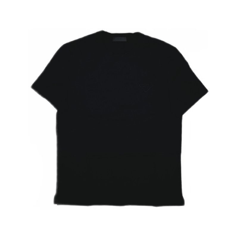 Prada Prada Men's Casual Black Short Sleeve TShirt-2506 Size US M / EU 48-50 / 2 - 5 Thumbnail