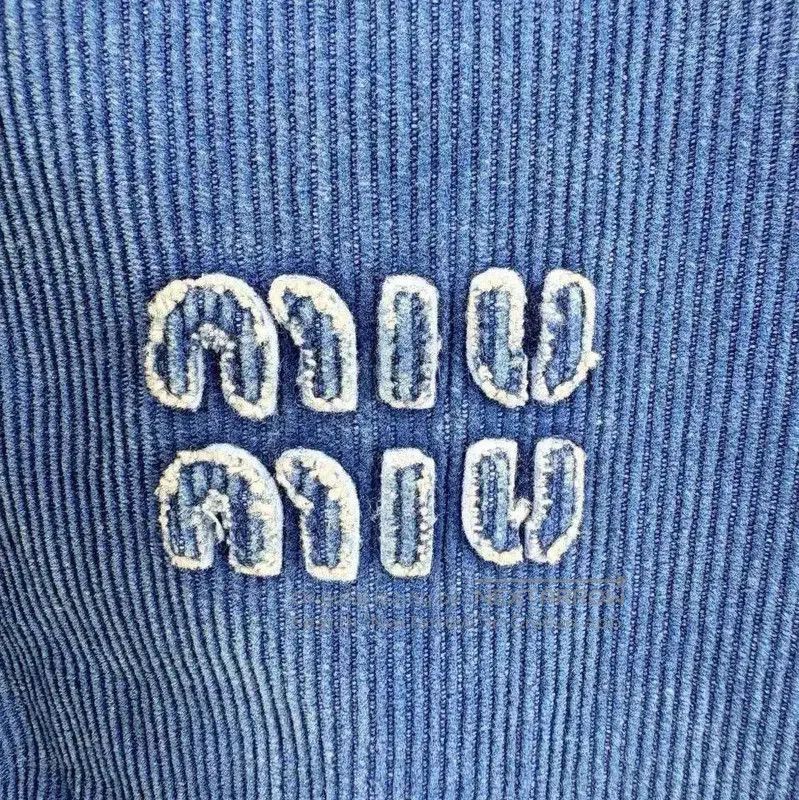 Miu Miu Miu Miu Blue Women's Jacket . Size M / US 6-8 / IT 42-44 - 3 Thumbnail