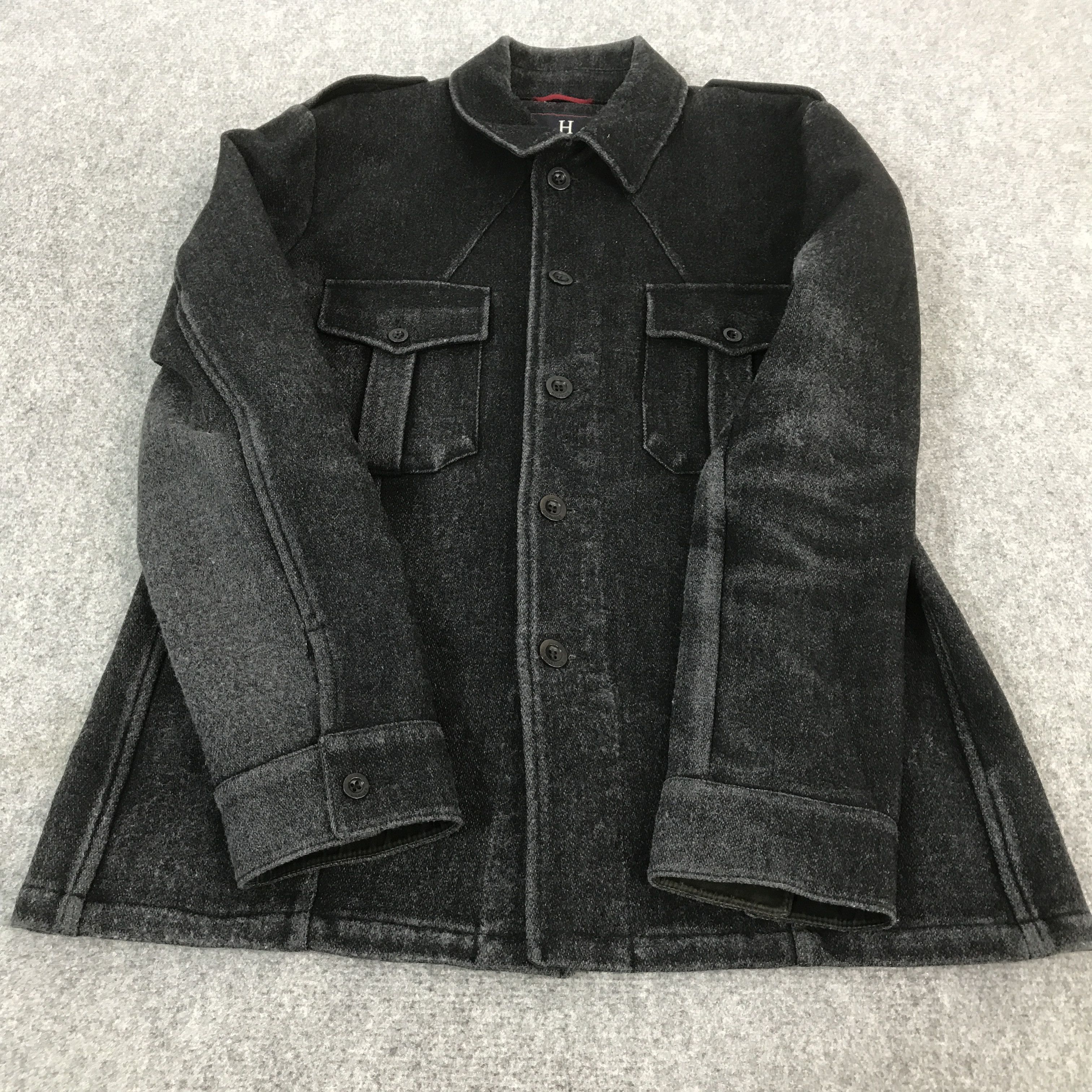 Tommy Hilfiger HILFIGER WOOL BUTTON SHIRT JACKET Size US M / EU 48-50 / 2 - 8 Thumbnail