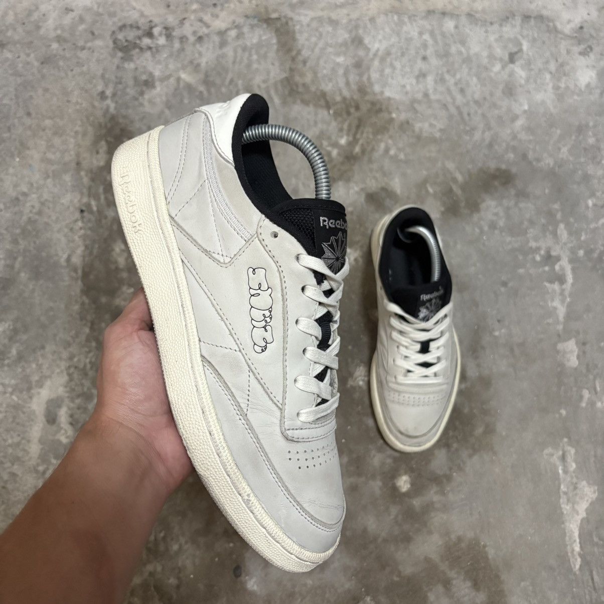 Reebok × Sneeze Magazine Reebok club c x sneeze magazine Size US 7.5 / EU 40-41 - 1 Thumbnail