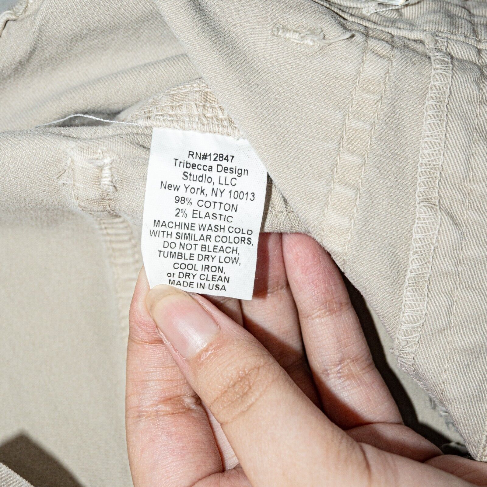 Nili Lotan NILI LOTAN Women's French Military Pants Desert Sand Size 28" / US 6 / IT 42 - 9 Thumbnail
