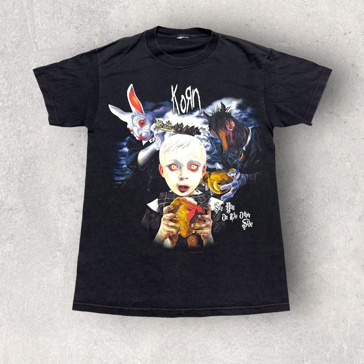 Band Tees × Giant × Vintage Vintage Korn tee Size US M / EU 48-50 / 2 - 1 Thumbnail