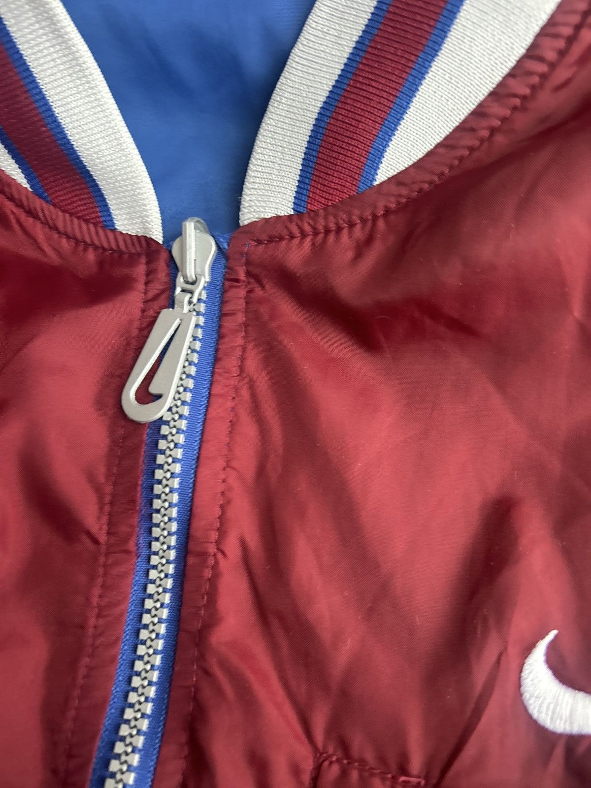 Nike Nike reversible bomber jacket big swoosh logo Size US XL / EU 56 / 4 - 7 Thumbnail