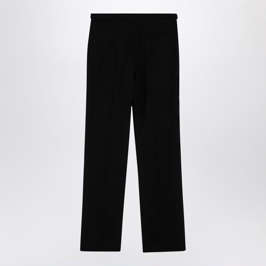 The Row o1d2blof1024 Wool Trouser in Black Size 28" / US 6 / IT 42 - 2 Thumbnail