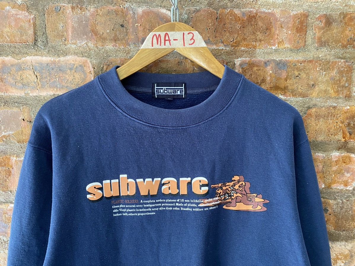 Subware 🔥1990s Subware Plastic Toy poem tee Size US M / EU 48-50 / 2 - 3 Thumbnail