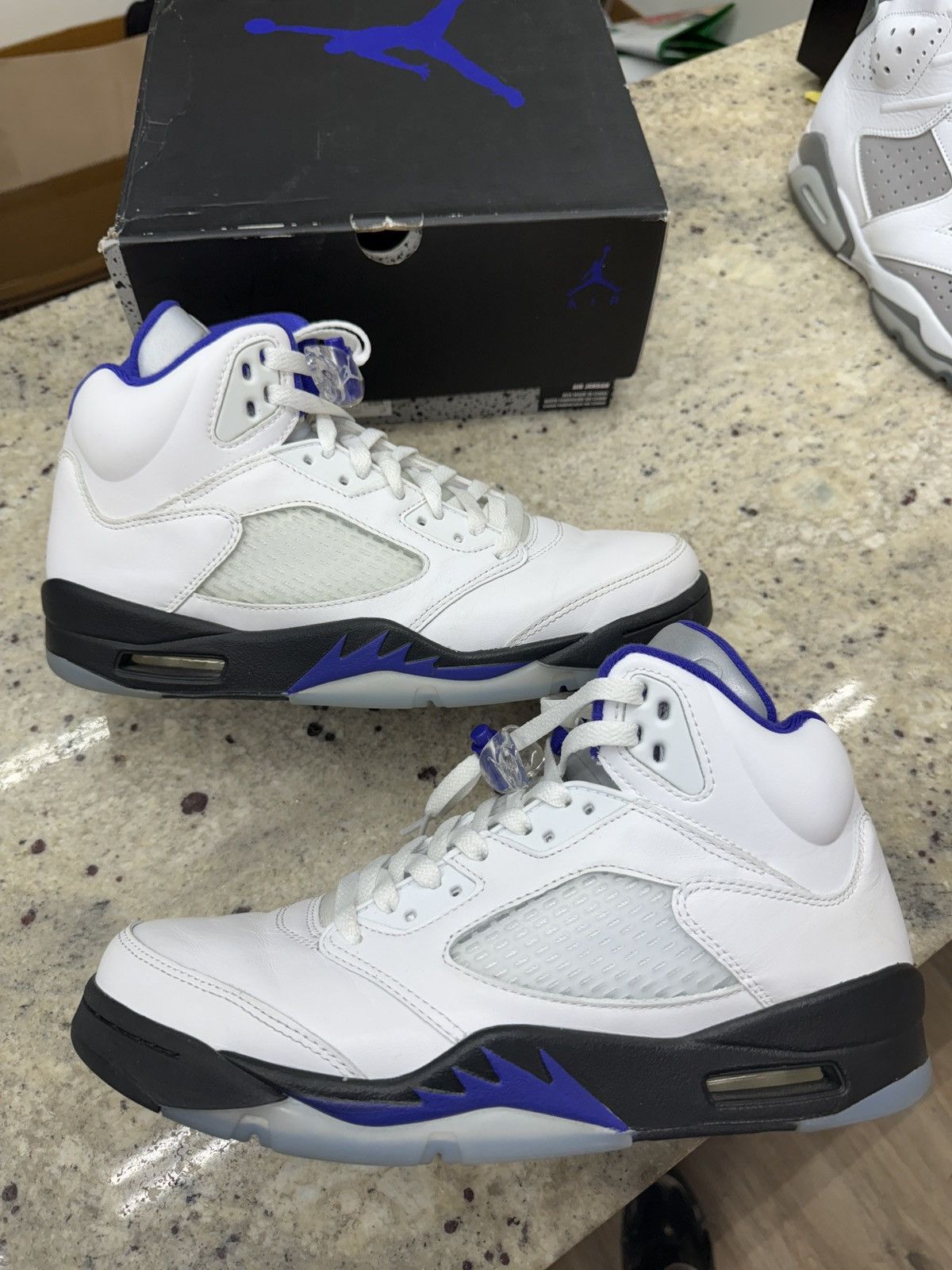 Jordan Brand Jordan 5 Retro Dark Concord Size US 9.5 / EU 42-43 - 1 Thumbnail