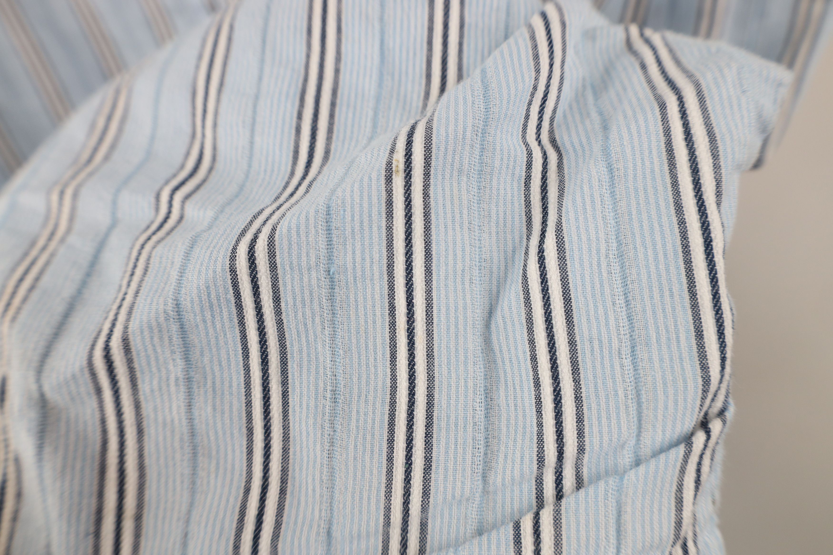 Marmot × Vintage Marmot Spell Out Striped Ribbed Short Sleeve Button Shirt Size US L / EU 52-54 / 3 - 9 Thumbnail