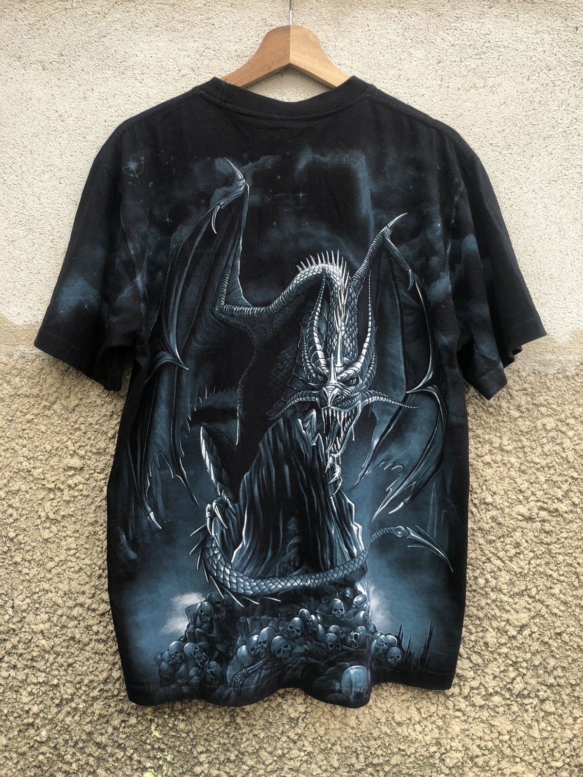 Vintage Vintage Rock Eagle FullPrint Tshirt Size US L / EU 52-54 / 3 - 2 Thumbnail