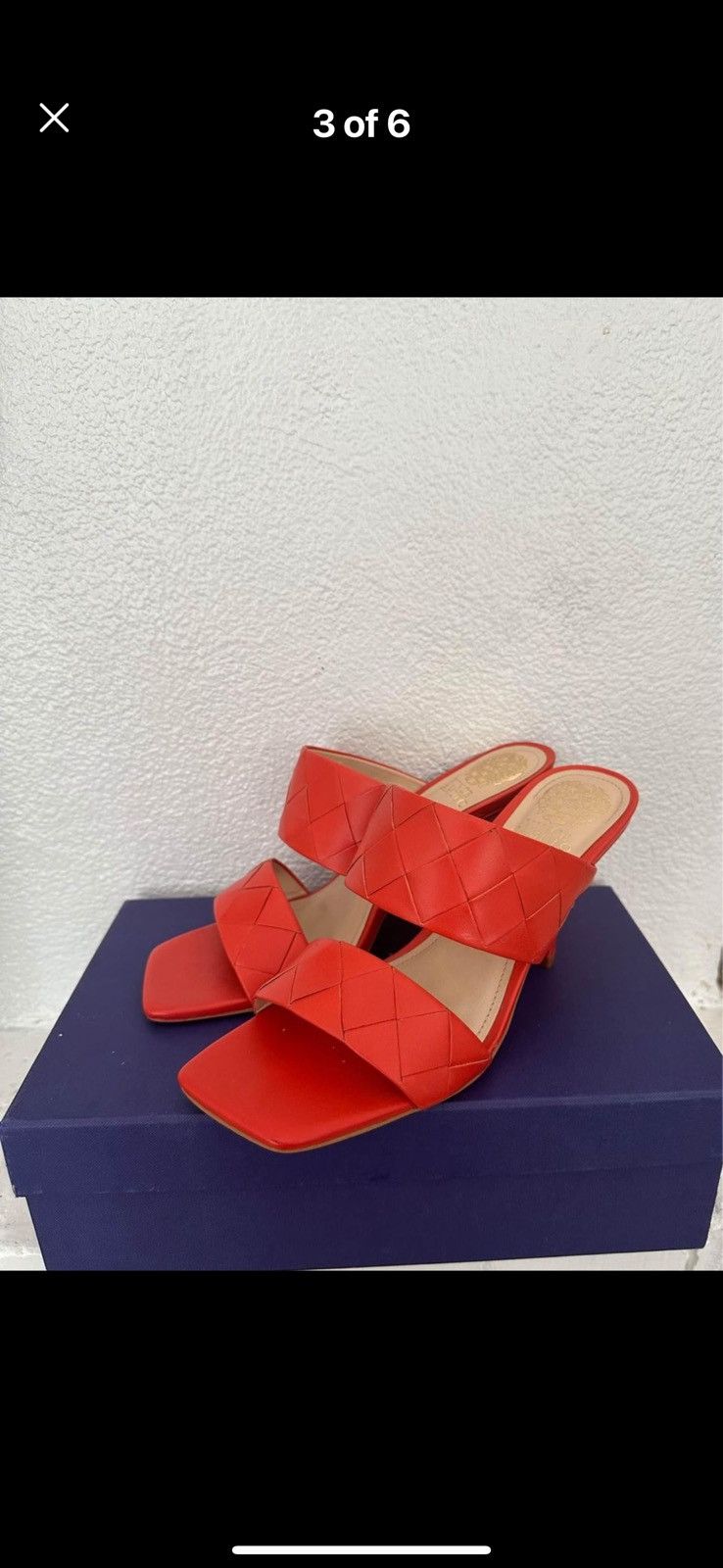 Vince Camuto Coral color sandals Size US 8.5 / IT 38.5 - 3 Thumbnail
