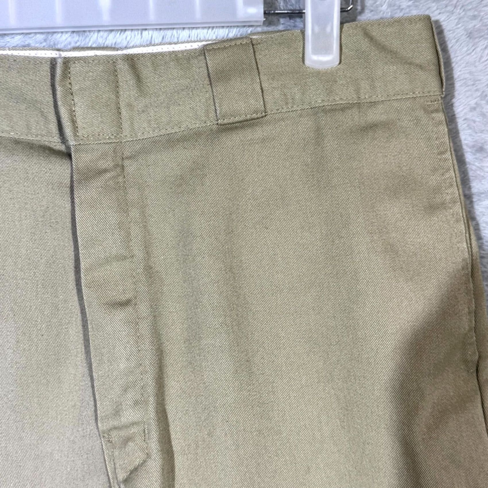 Dickies Dickies 874 Men’s Work Pants 34×33 Beige Original Fit High-Rise Straight Leg Size US 34 / EU 50 - 4 Thumbnail
