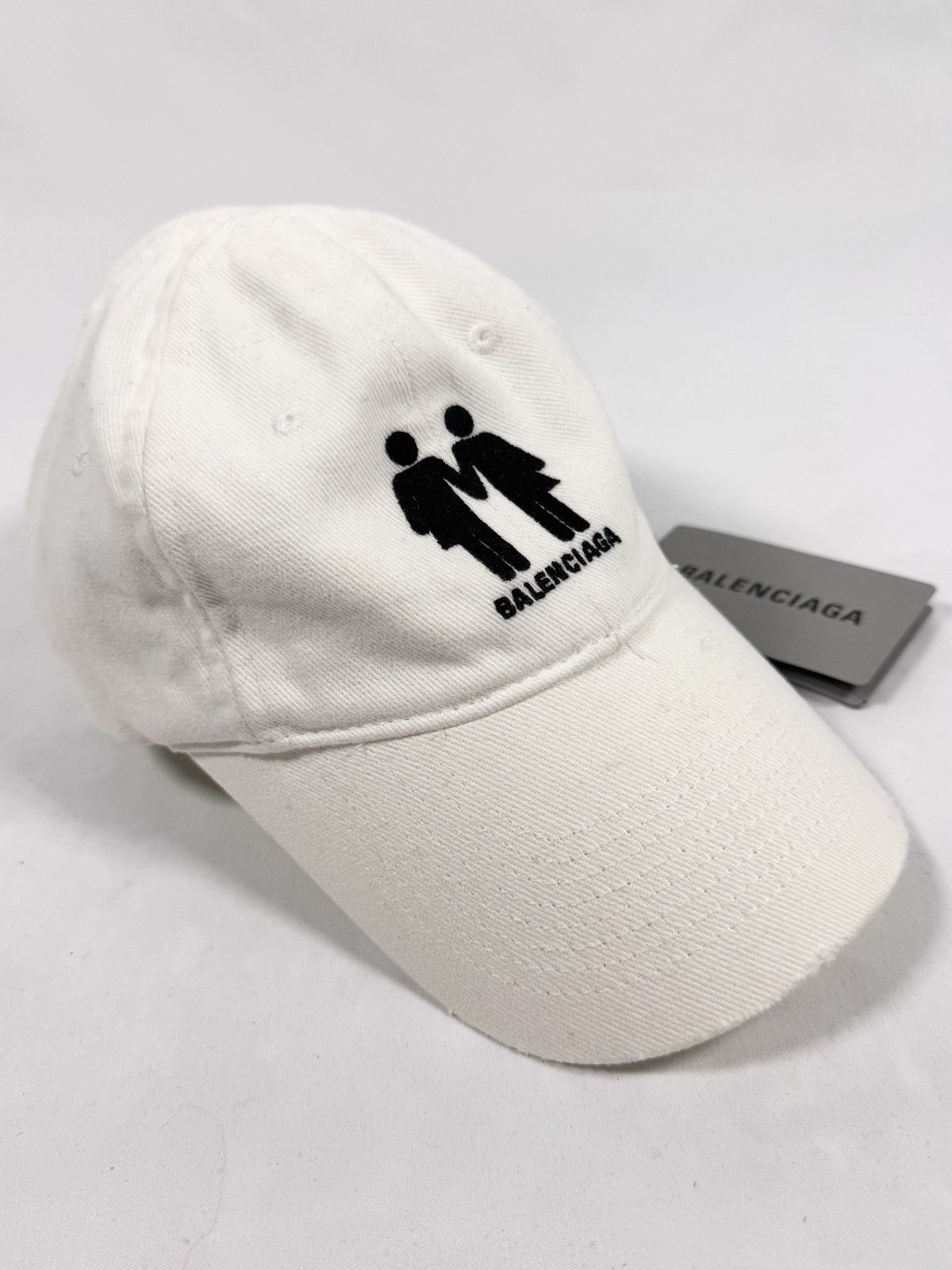 Balenciaga × Playstation Balenciaga x PS5 - White Cap | Grailed