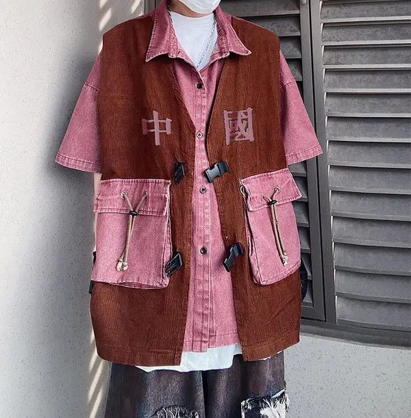 Vintage Michiko x Junko Two Tone Short Sleeve Jacket Size US M / EU 48-50 / 2 - 6 Thumbnail