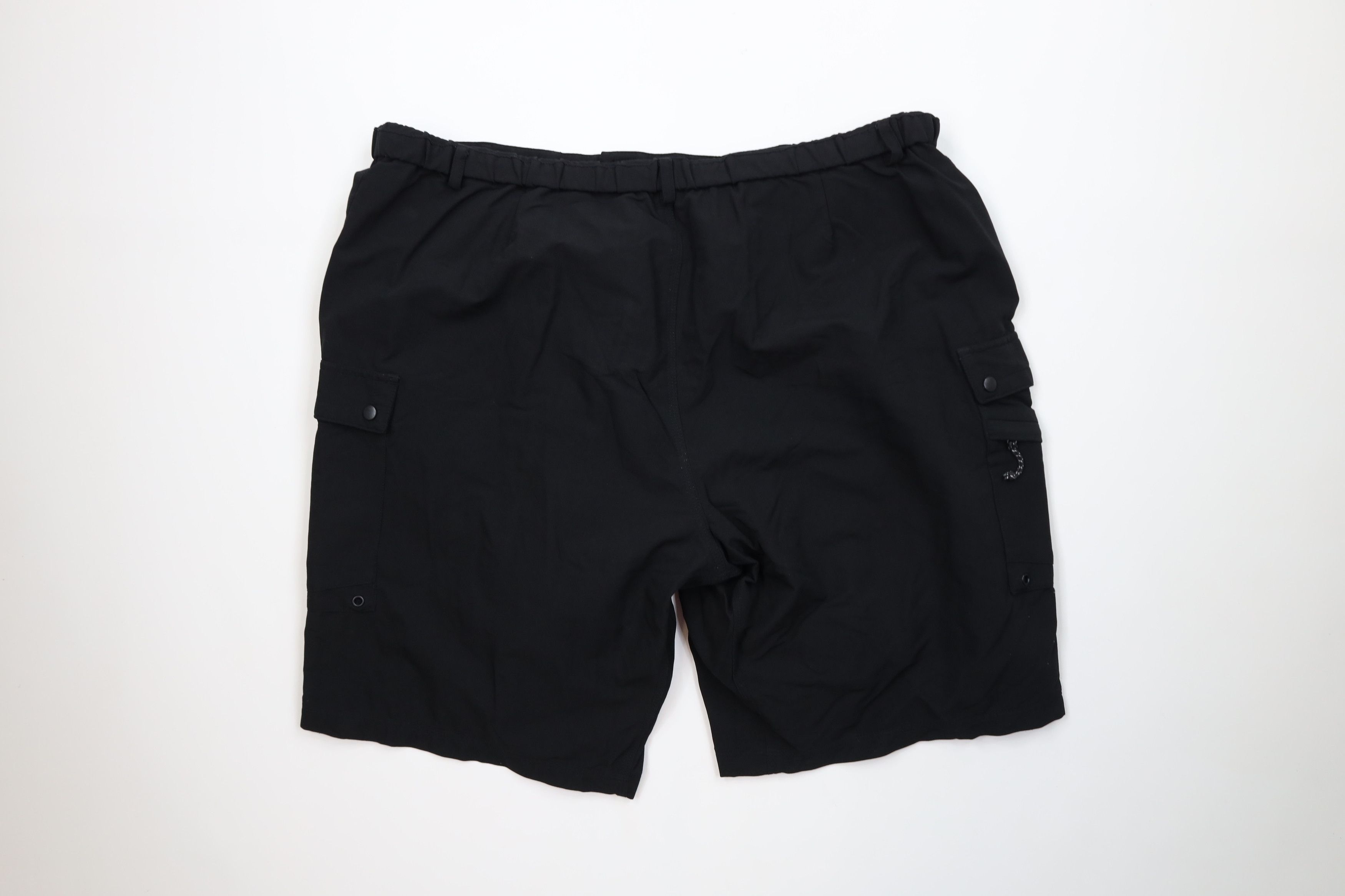 Vintage Novara Lined Bicycle Cycling Cargo Shorts Black Stretch Size US 36 / EU 52 - 9 Thumbnail