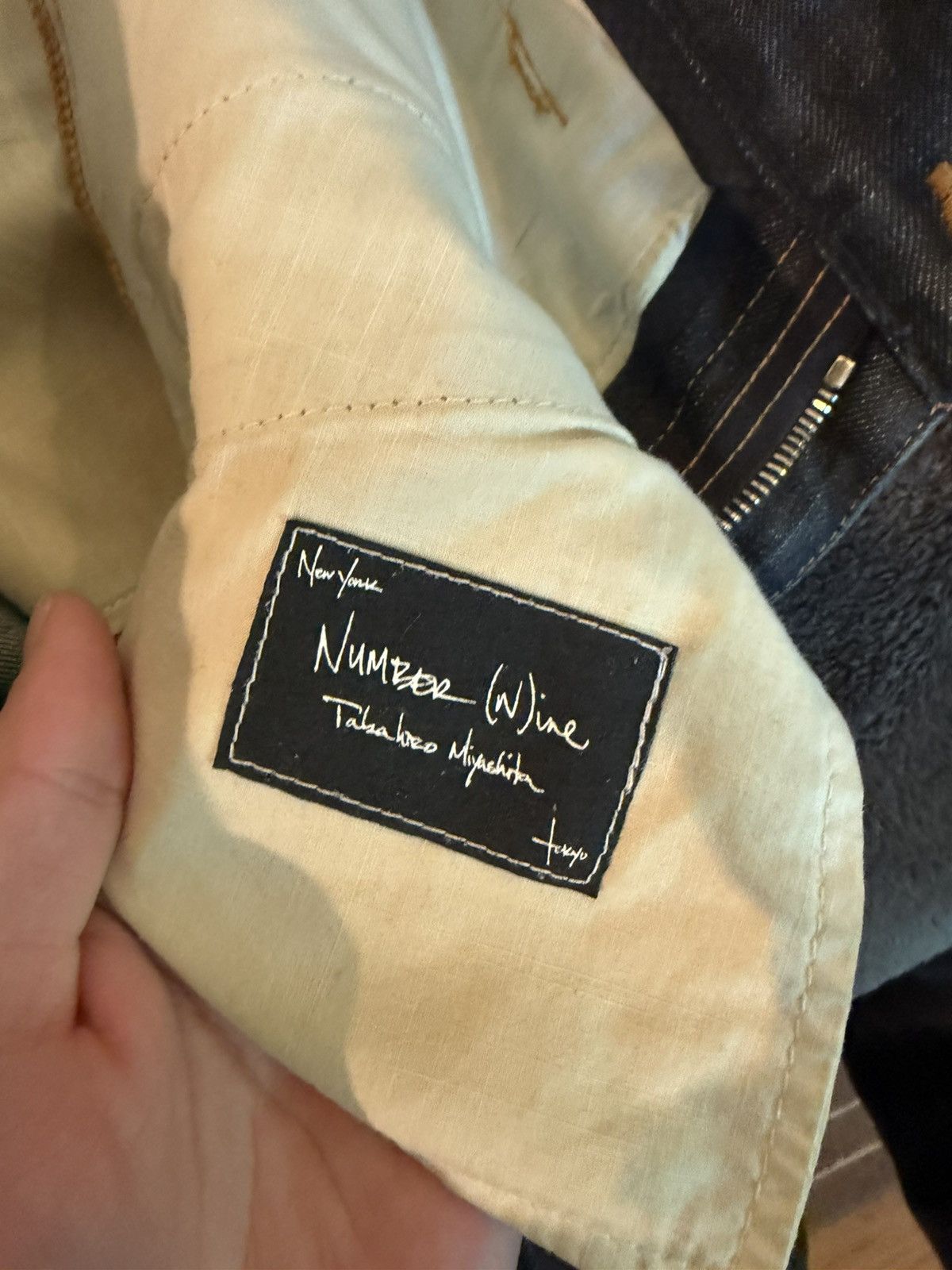 Number (N)ine SS09 Number Nine "Lonesome Heroes" Selvedge Jeans Size US 32 / EU 48 - 11 Thumbnail