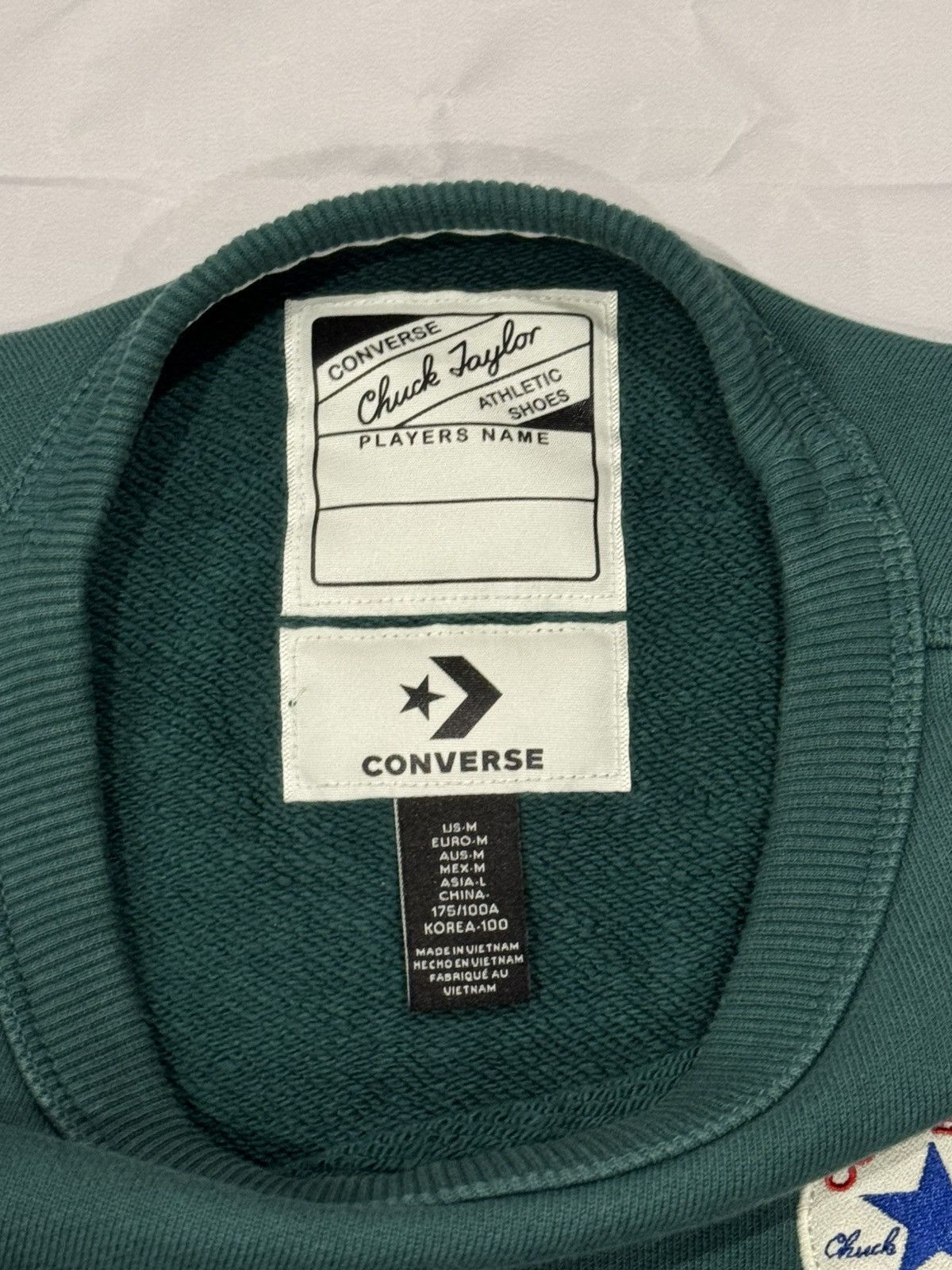 Converse Mens Converse Sweatshirt Size US M / EU 48-50 / 2 - 3 Thumbnail