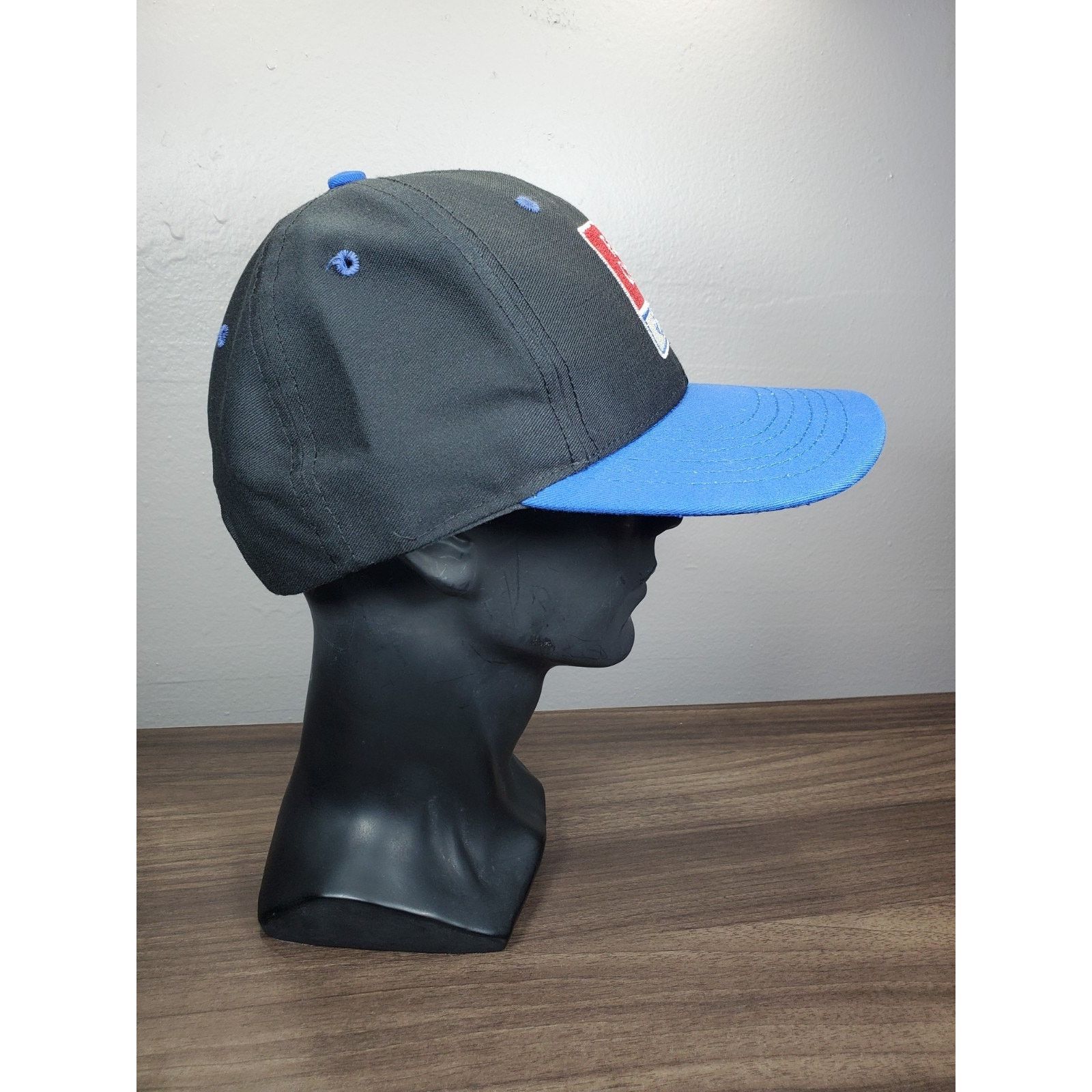 Ford × Vintage Ford Credit Snapback Cap Hat Blue & Black USA Made Size ONE SIZE - 6 Thumbnail
