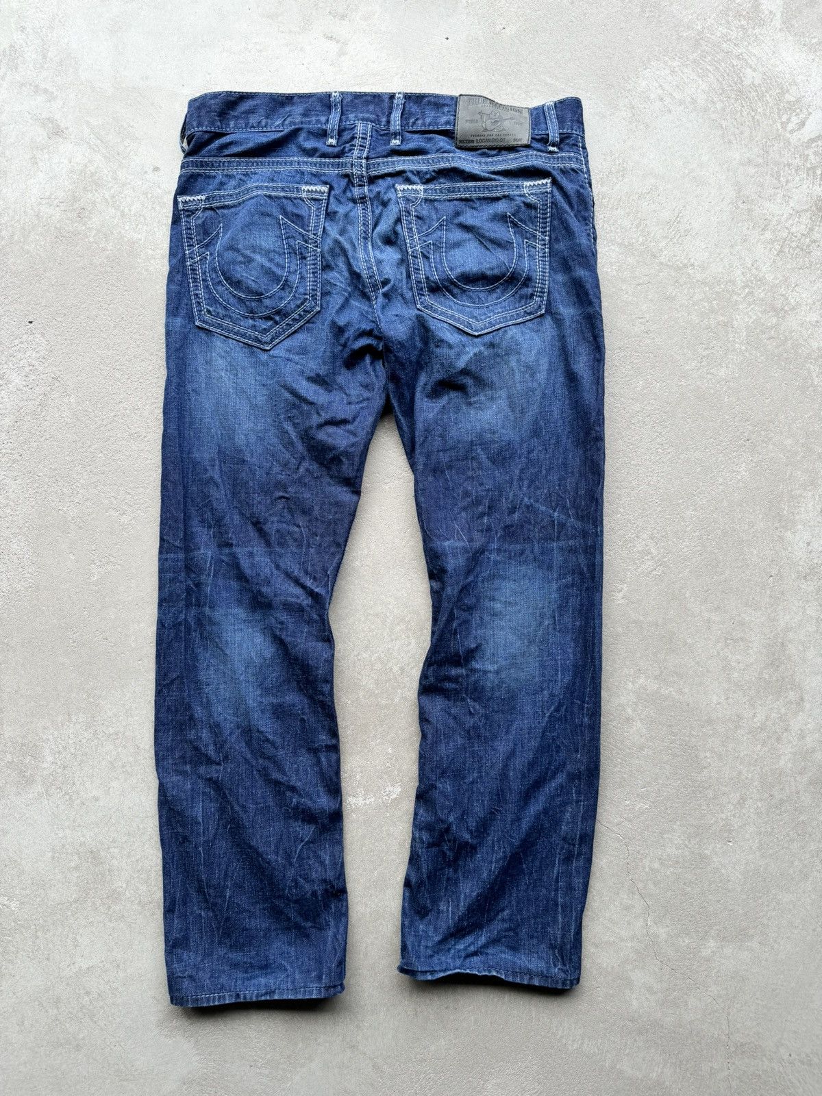 TRUE RELIGION SECTION LOGAN BIG QT JEANS PANTS