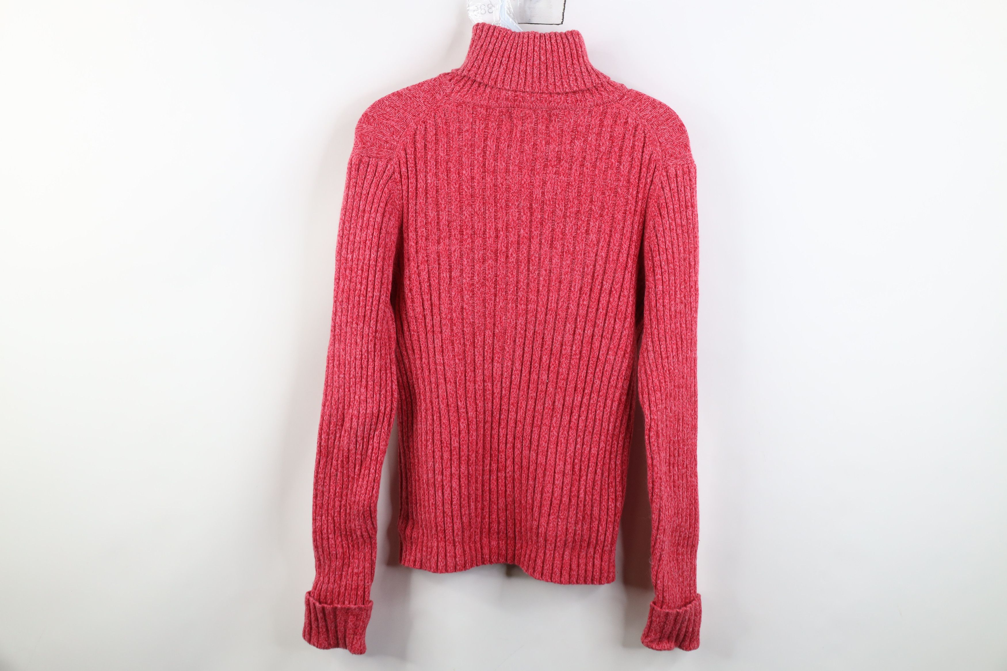 Eddie Bauer Vintage Eddie Bauer Blend Ribbed Knit Turtleneck Sweater Size M / US 6-8 / IT 42-44 - 7 Thumbnail
