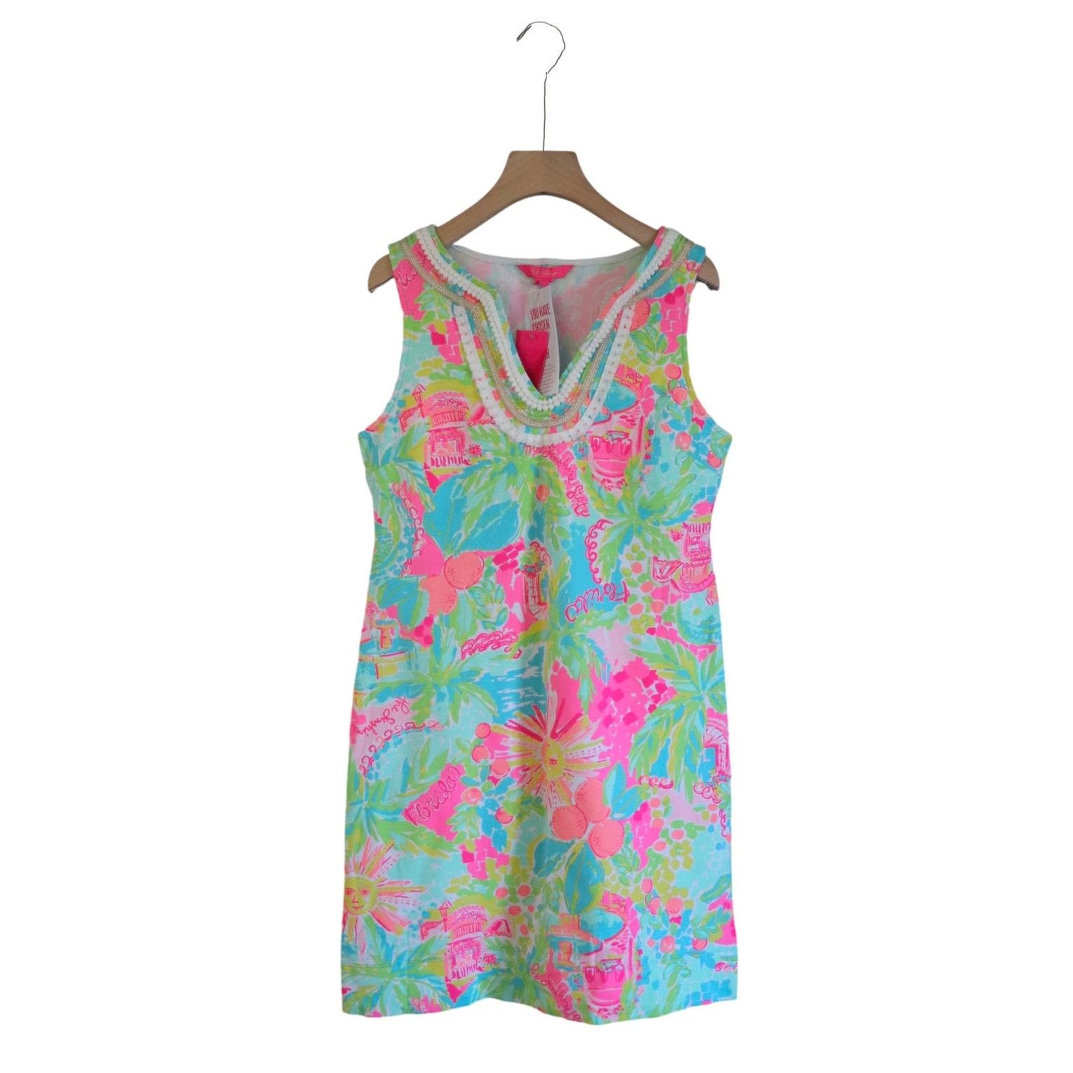 Lilly Pulitzer NWT Lilly Pulitzer Harper Shift Dress Size Small 002173 Size S / US 4 / IT 40 - 1 Thumbnail