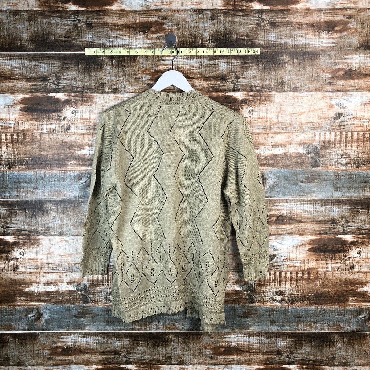 Japanese Brand × Vintage Marsa vintage japan Cardigan Knitwear #A1480 Size M / US 6-8 / IT 42-44 - 12 Thumbnail